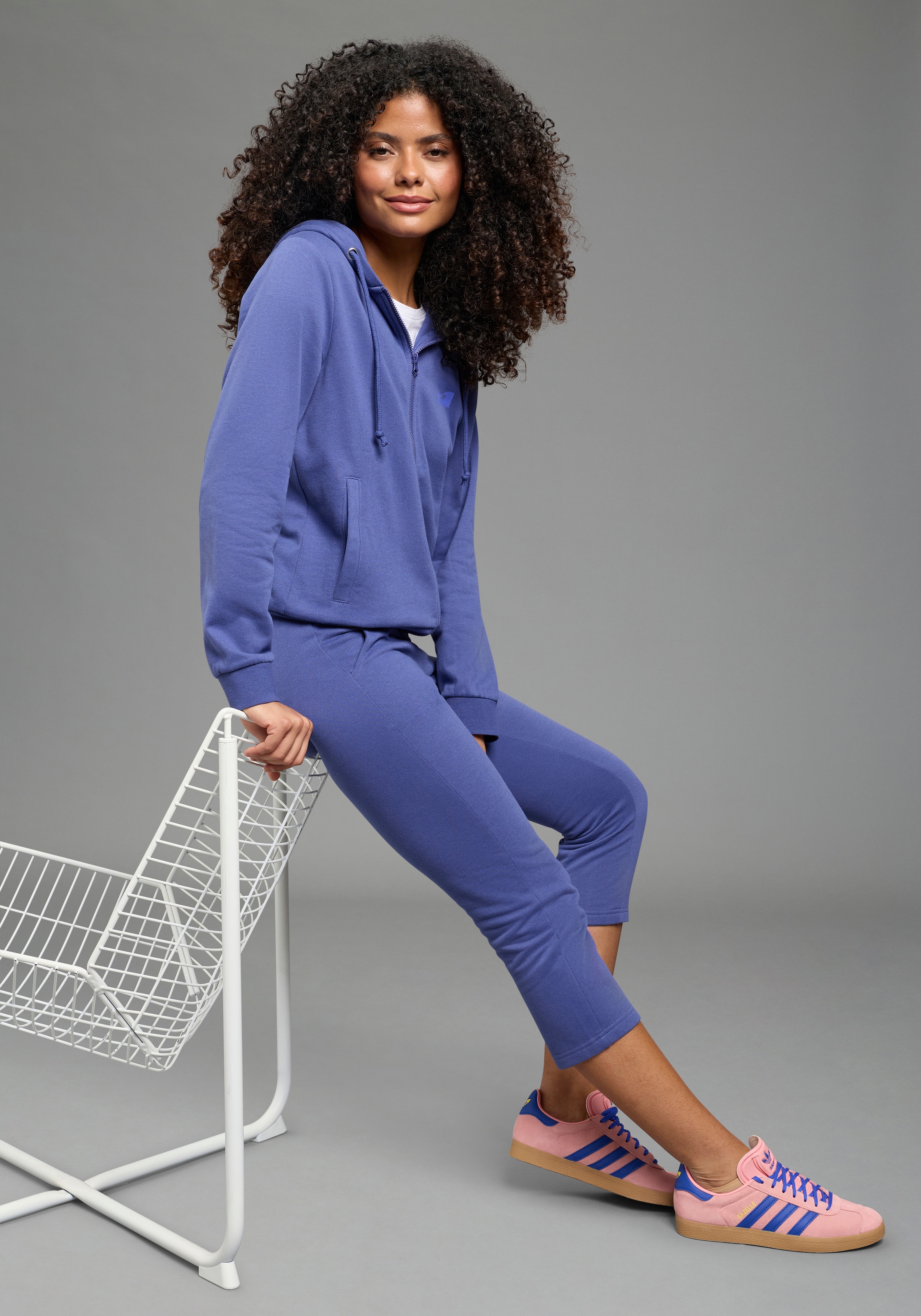 Ocean Sportswear Freizeitanzug Set, 2 tlg. praktisches Set mit zwei Teilen, mit Kapuze und Kordelzug