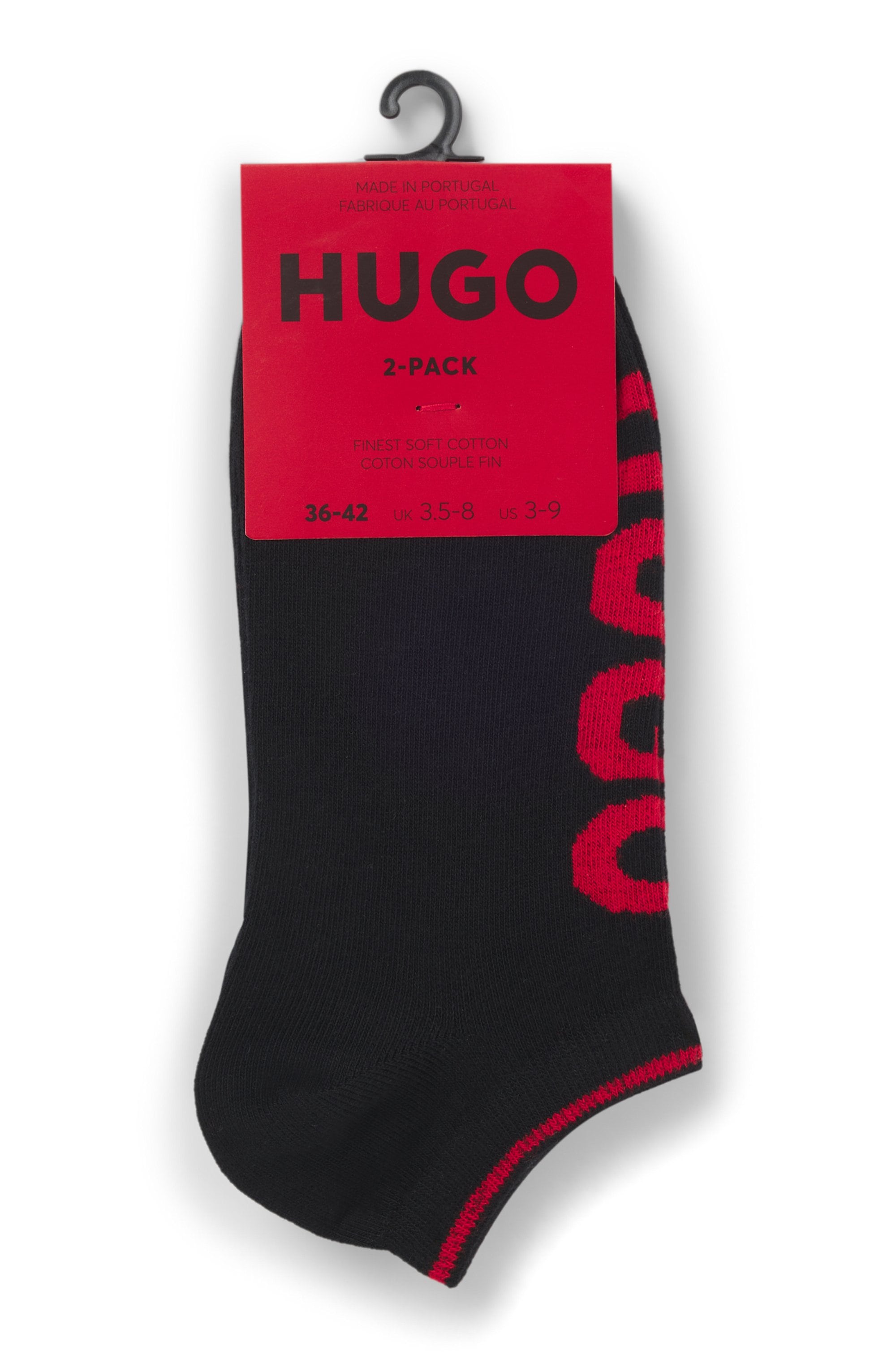 HUGO Underwear Sneakersocken »2P AS LOGO CC W«, (2 Paar)