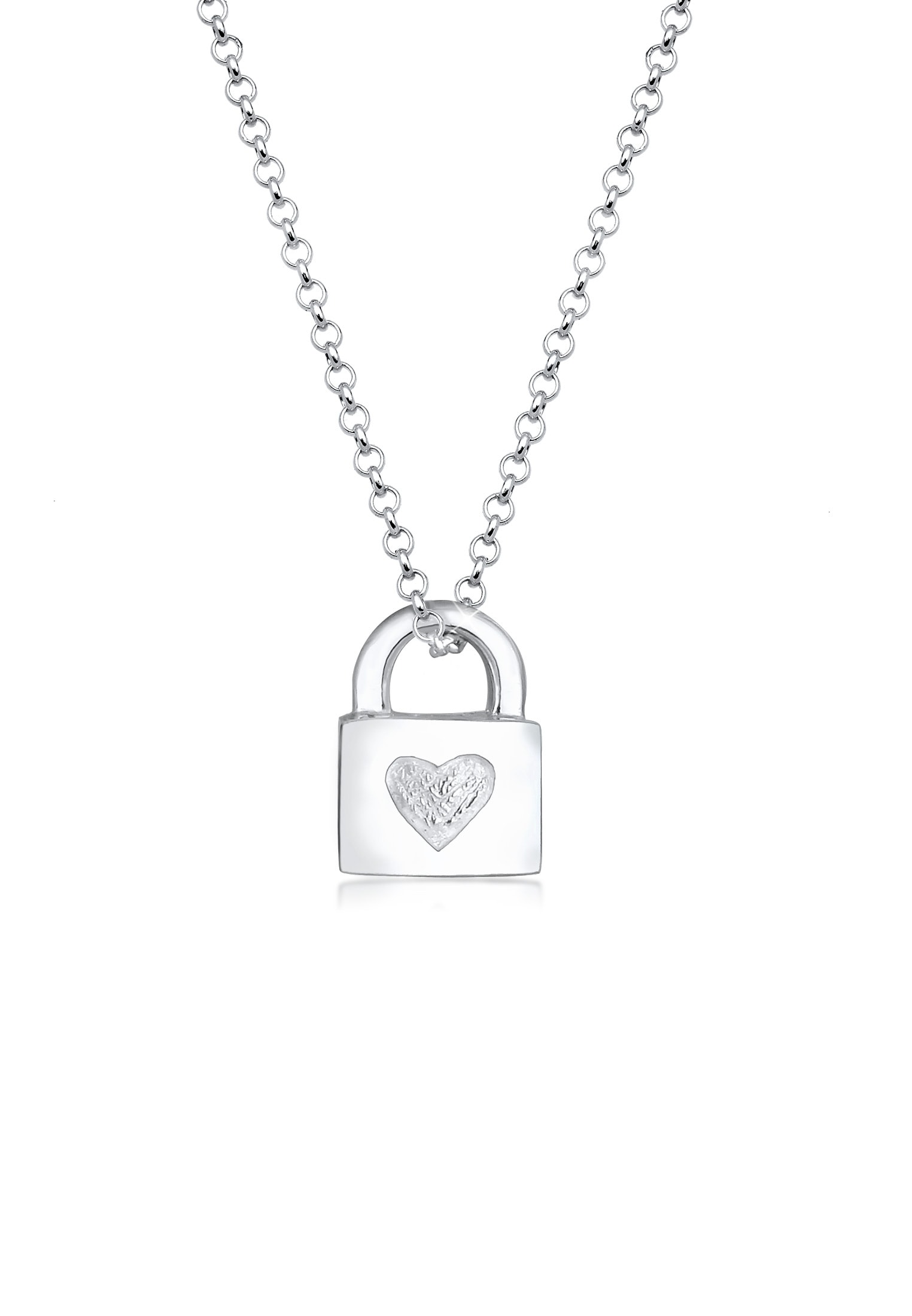 925er Schloss online Silber« Valentinstag »Erbskette mit Kette Herz Anhänger Elli kaufen