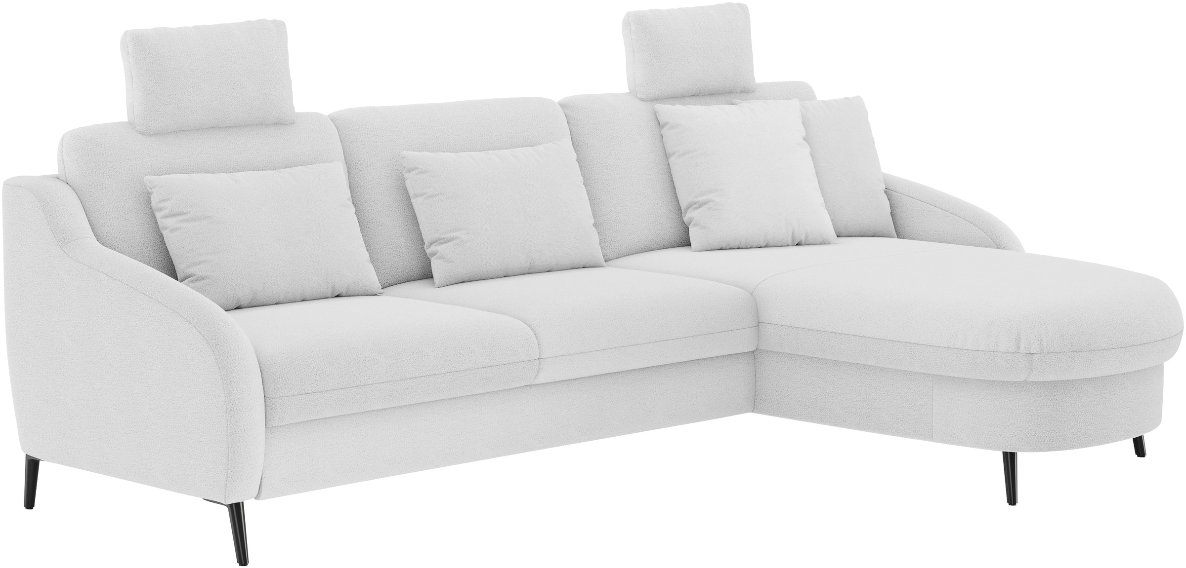 sit&more Ecksofa »Soul L-Form«, wahlweise mit Bettfunktion