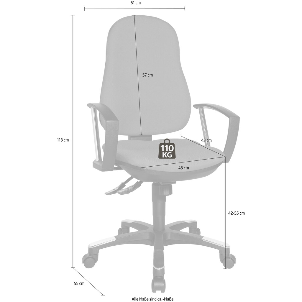 TOPSTAR Bürostuhl »Trend SY 10«