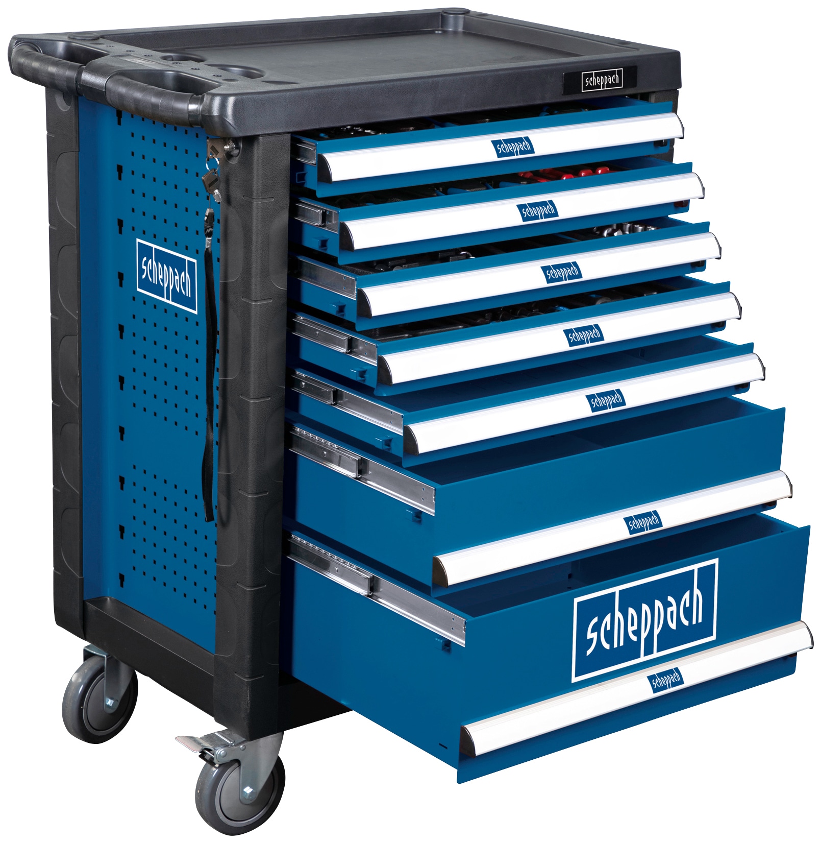 Scheppach Werkstattwagen »TW1000«, (236 tlg.), BxTxH: 46x77x97 cm