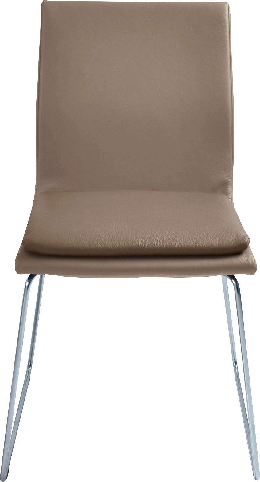 K+W Komfort & Wohnen Esszimmerstuhl »Creso«, Leder Longlife BRONCO, mit Sit günstig online kaufen