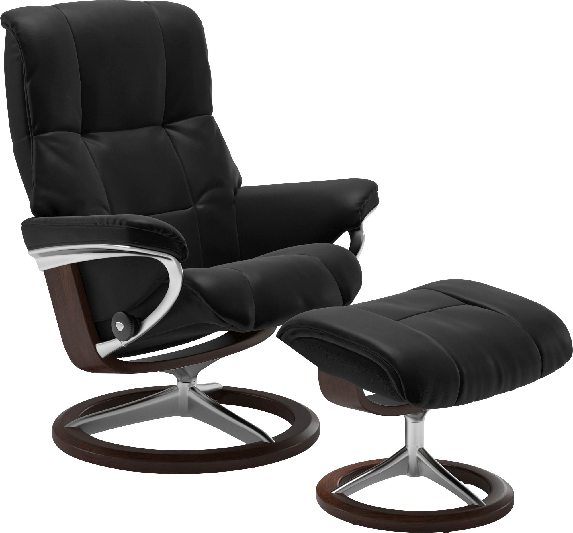 Stressless Fußhocker "Mayfair" mit Signature Base, Gestell Braun günstig online kaufen