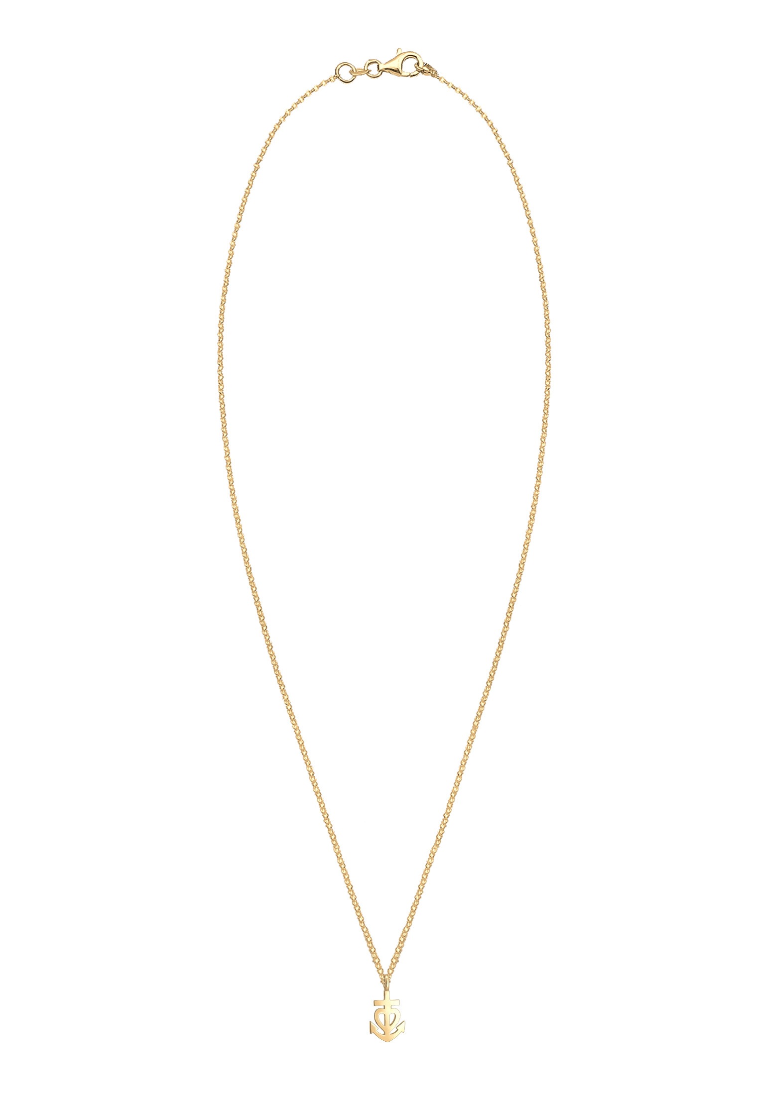 Elli Kette mit Anhänger »Anker Herz Kreuz 925 Sterling Silber«