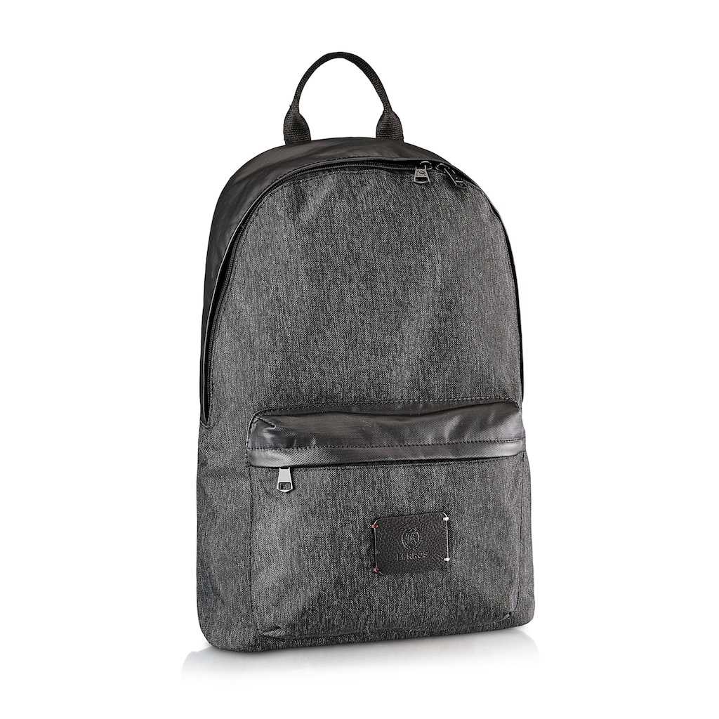 LERROS Notebook-Rucksack »LERROS Rucksack in Wolloptik«