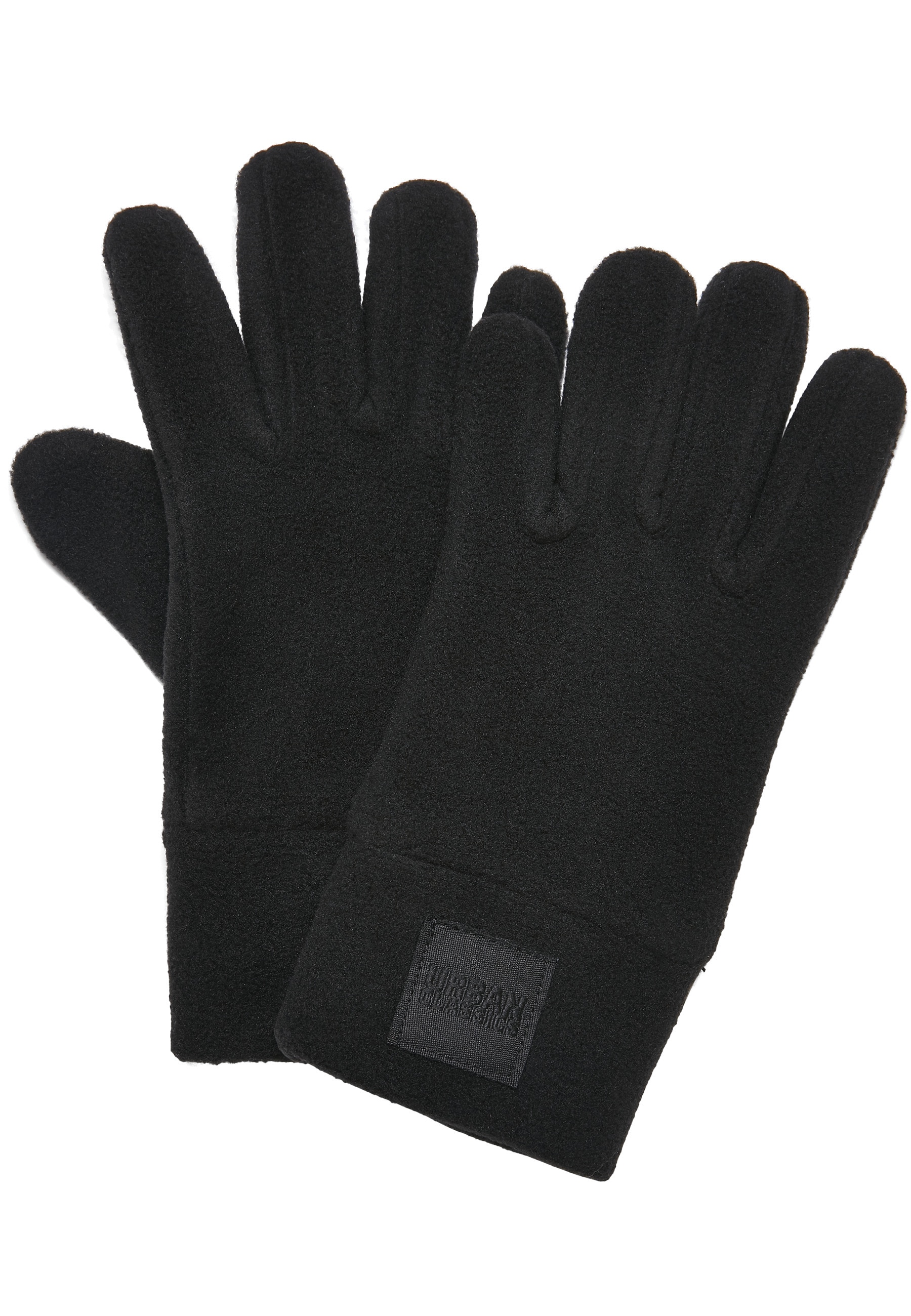 URBAN CLASSICS Baumwollhandschuhe »Urban Classics Unisex Fleece Winter Set Kids«