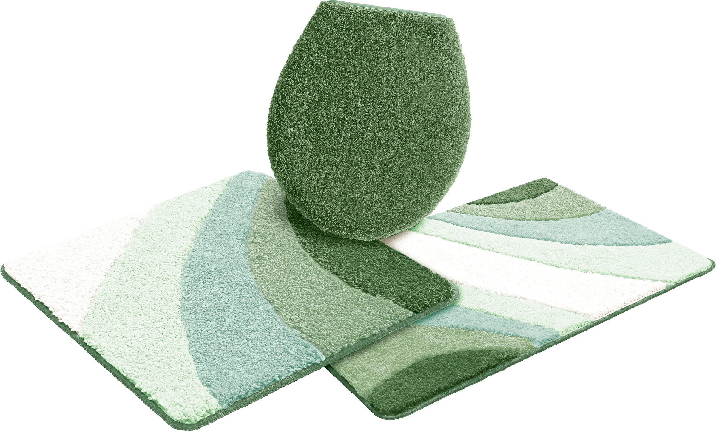 my home Badematte »Josie, Badvorleger, Badezimmer Teppich«, rutschhemmend b günstig online kaufen