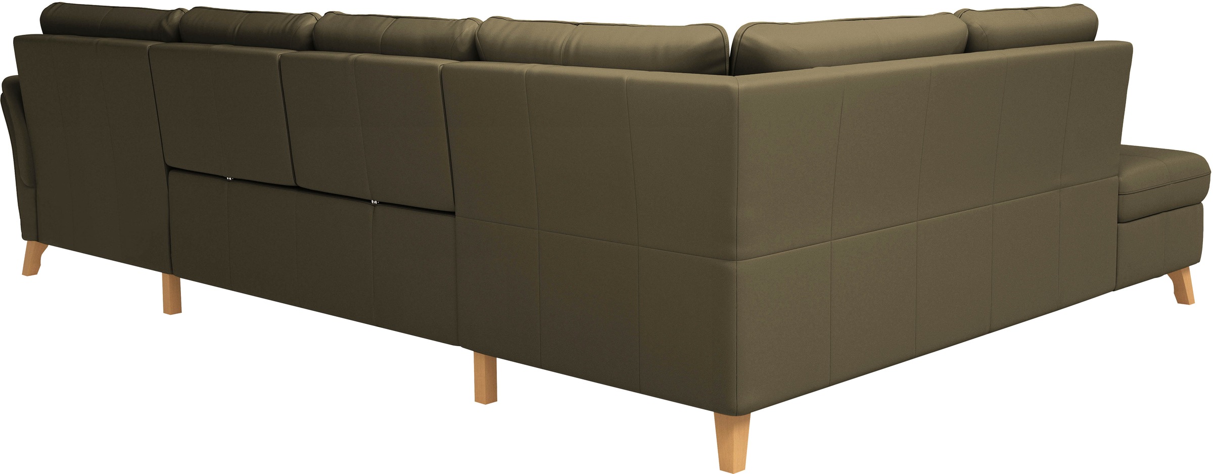 sit&more Wohnlandschaft »Göteborg«, inkl. Sitztiefenverstellung, wahlweise mit Bettfunktion & Bettkasten