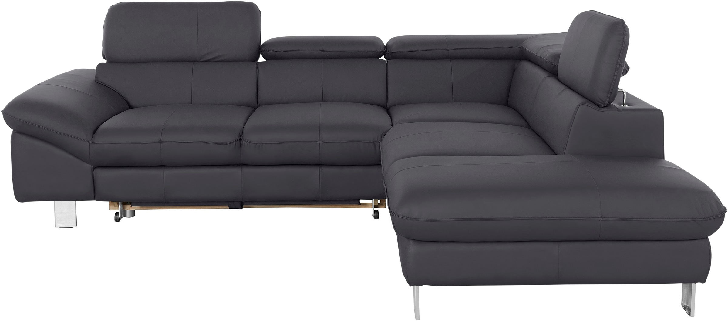 COTTA Ecksofa »Driver L-Form«, mit Kopfteilverstellung, wahlweise mit Bettfunktion & Bettkasten