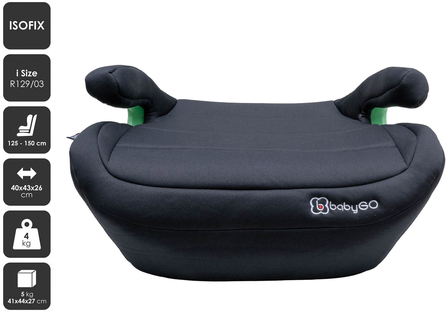 BabyGo Kindersitzerhöhung »Bursa 4« mit Isofix