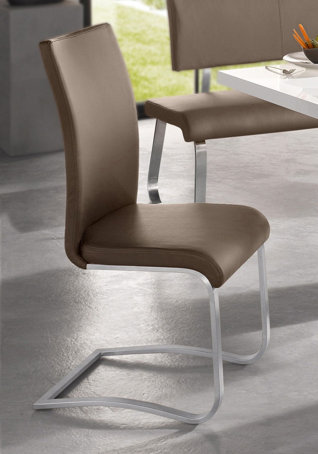 MCA furniture Freischwinger »Arco«, (Set), 6 St., Kunstleder, 2er-, 4er-, 6 günstig online kaufen