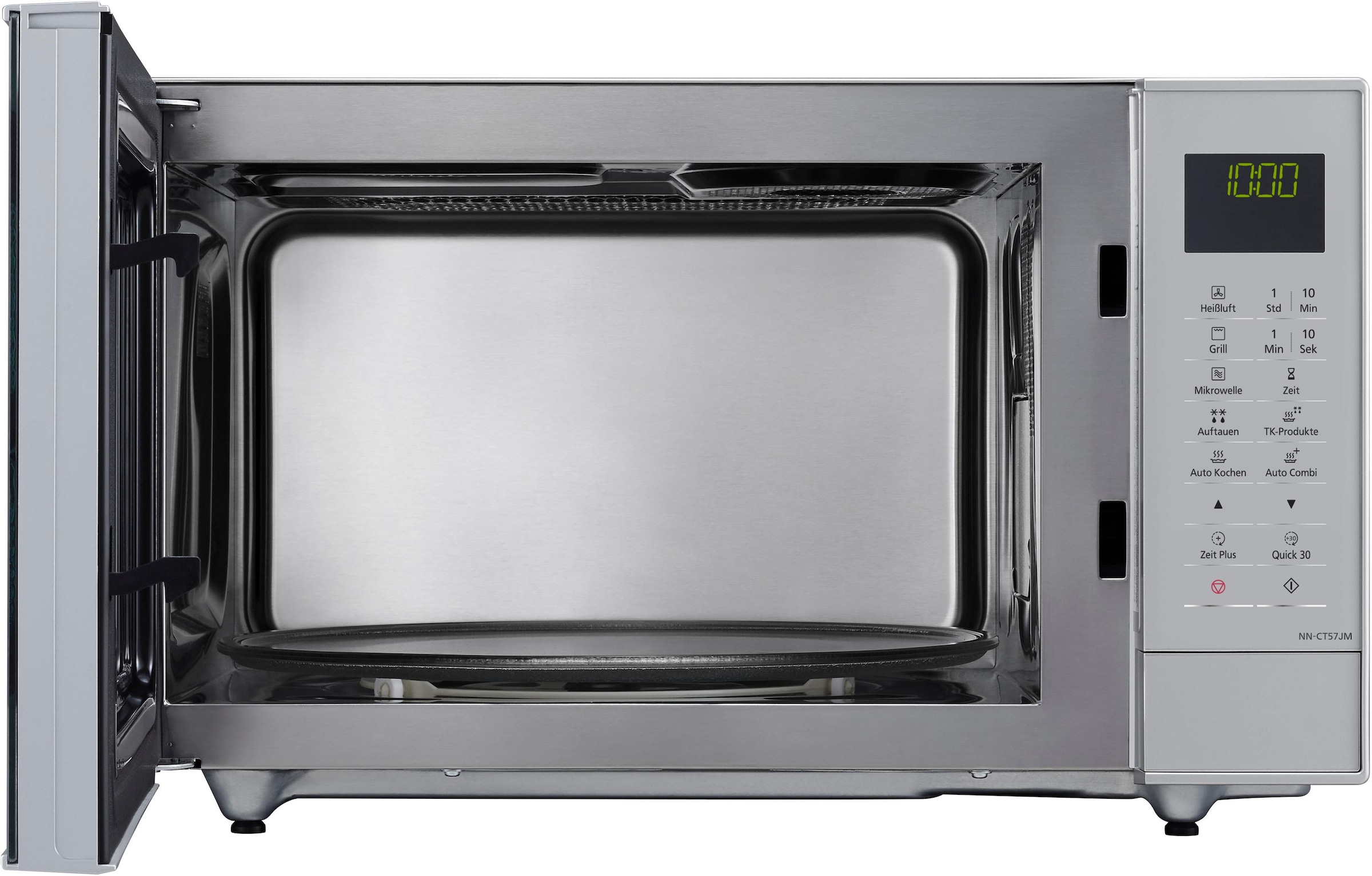 Panasonic Mikrowelle »NN-CT57JMGPG«, Grill und Heißluft, 1000 W