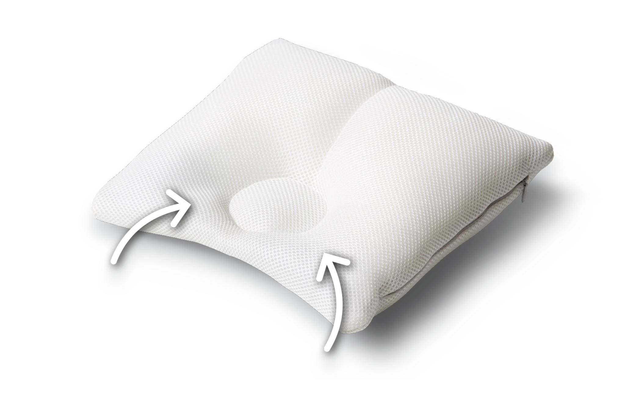 Träumeland Kopfkissen »Carefor Midi Weiss 23 x 26 x 7 cm« 1 Stk. tlg.