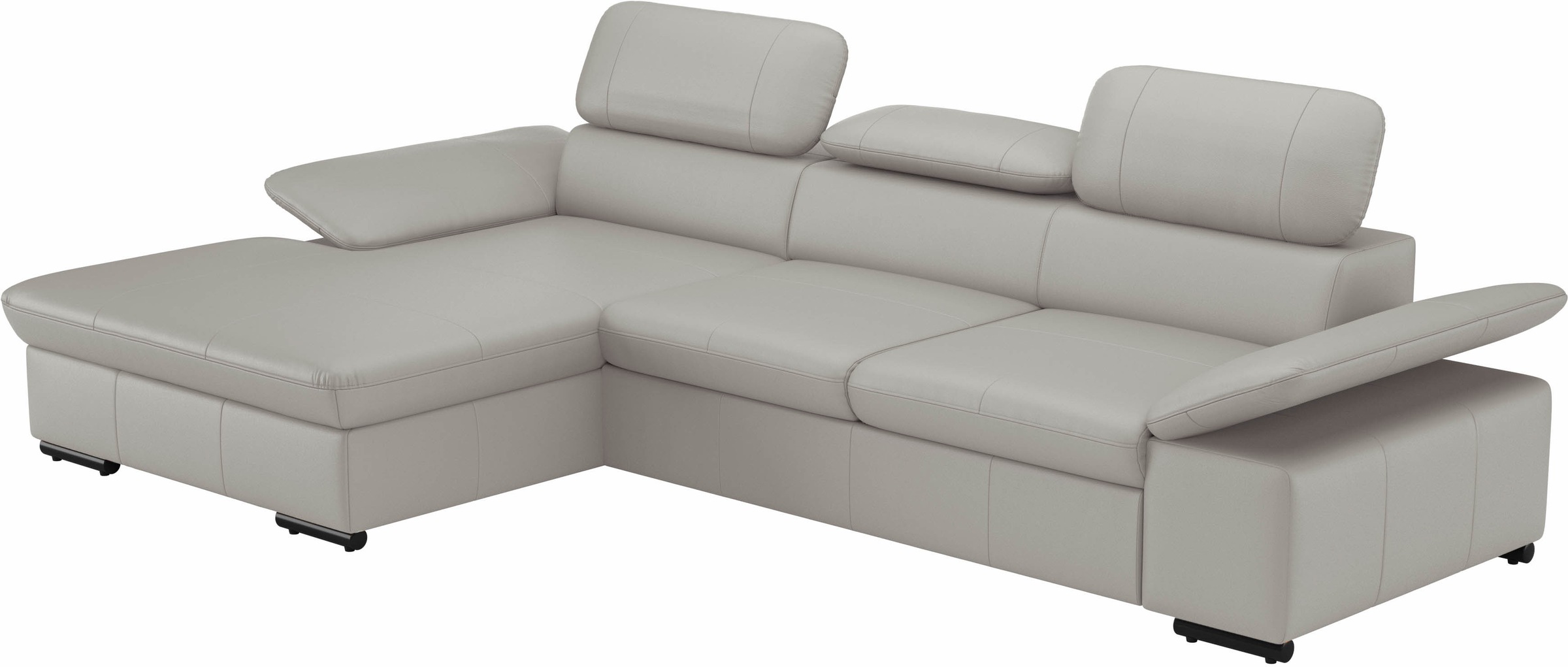 sit&more Ecksofa »Alcudia L-Form«, wahlweise mit Bettfunktion