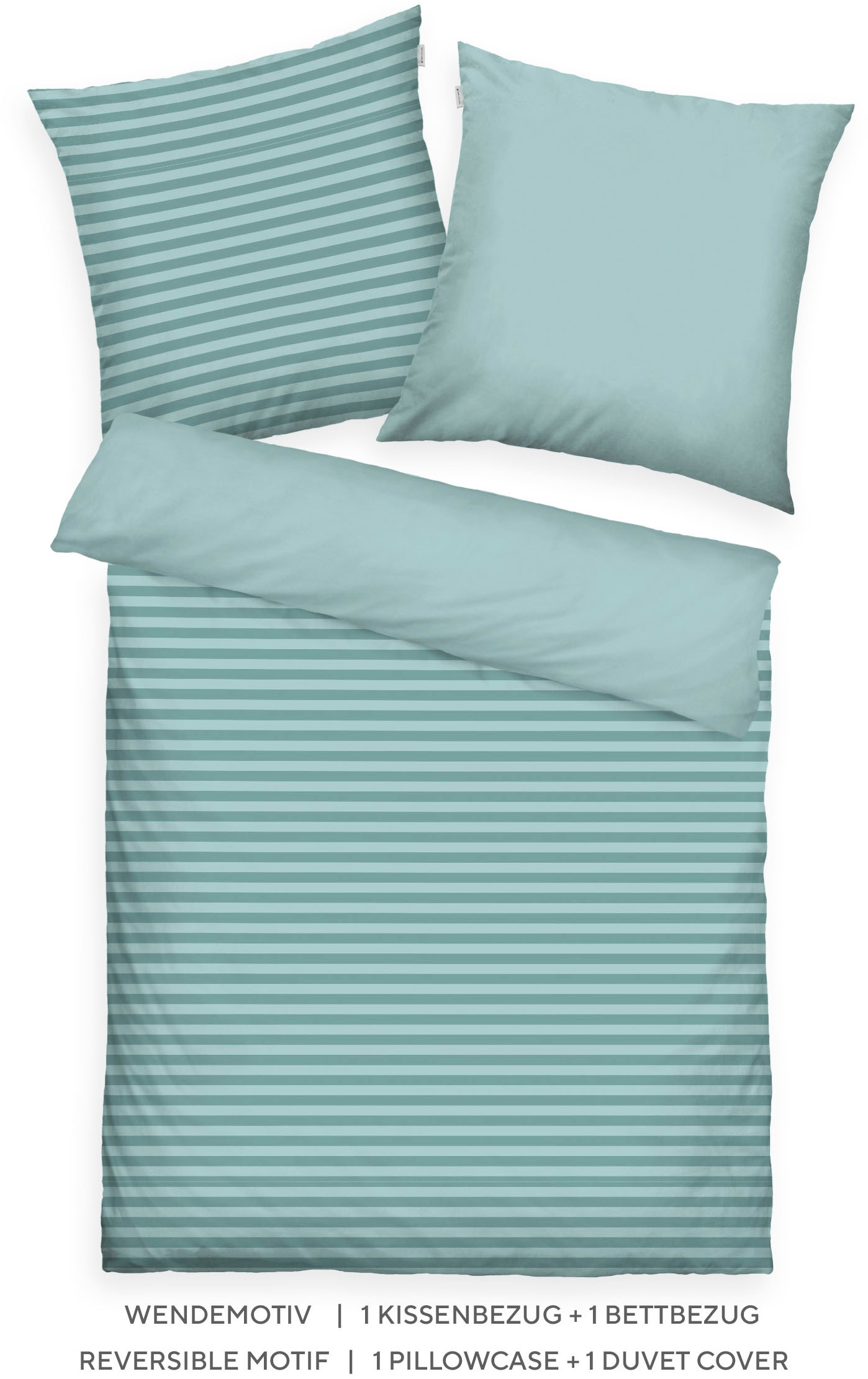 TOM TAILOR HOME Bettwäsche »MEDIUM STRIPES in Gr. 135x200cm, 155x220cm oder günstig online kaufen