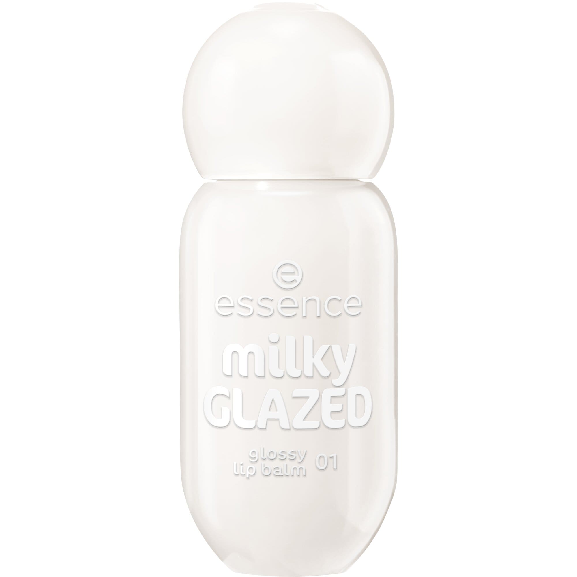 Essence Lipgloss »milky GLAZED glossy lip balm«