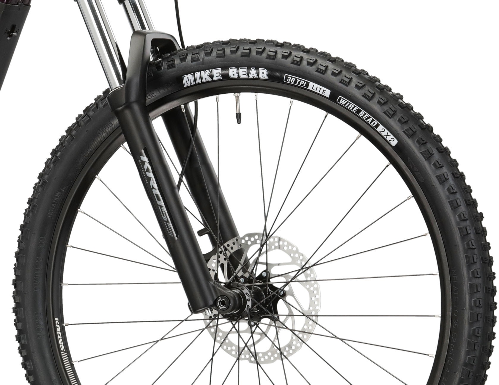 Kross E-Bike »E-MTB Lea Boost 5.0 27.5 Zoll lila«, 10 Gang, microSHIFT, ADVENT X M6205, Mittelmotor 250 W, Pedelec, Elektrofahrrad für Damen und Herren