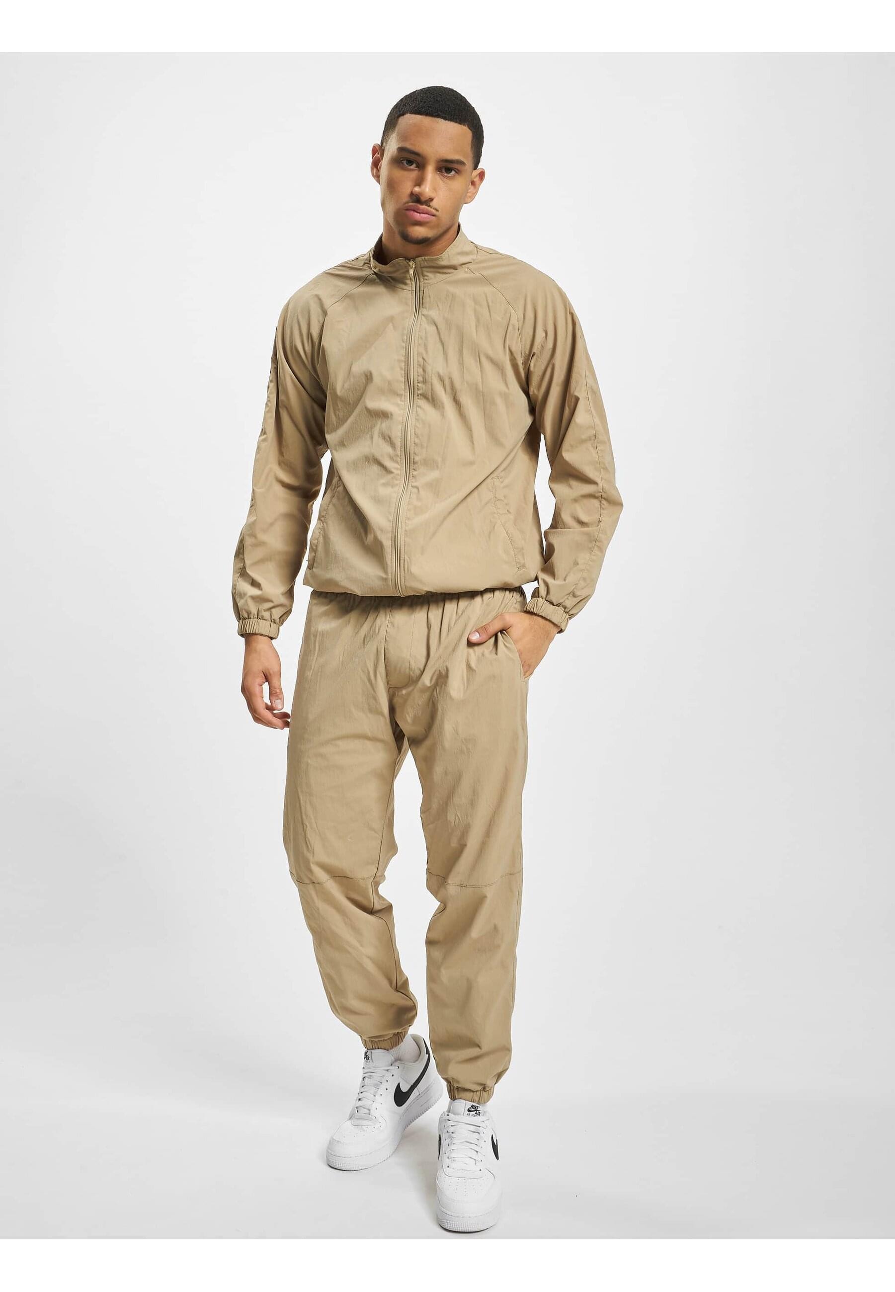 DEF Trainingsanzug »DEF Herren DEF Elastic plain track suit«, 2 Stk.