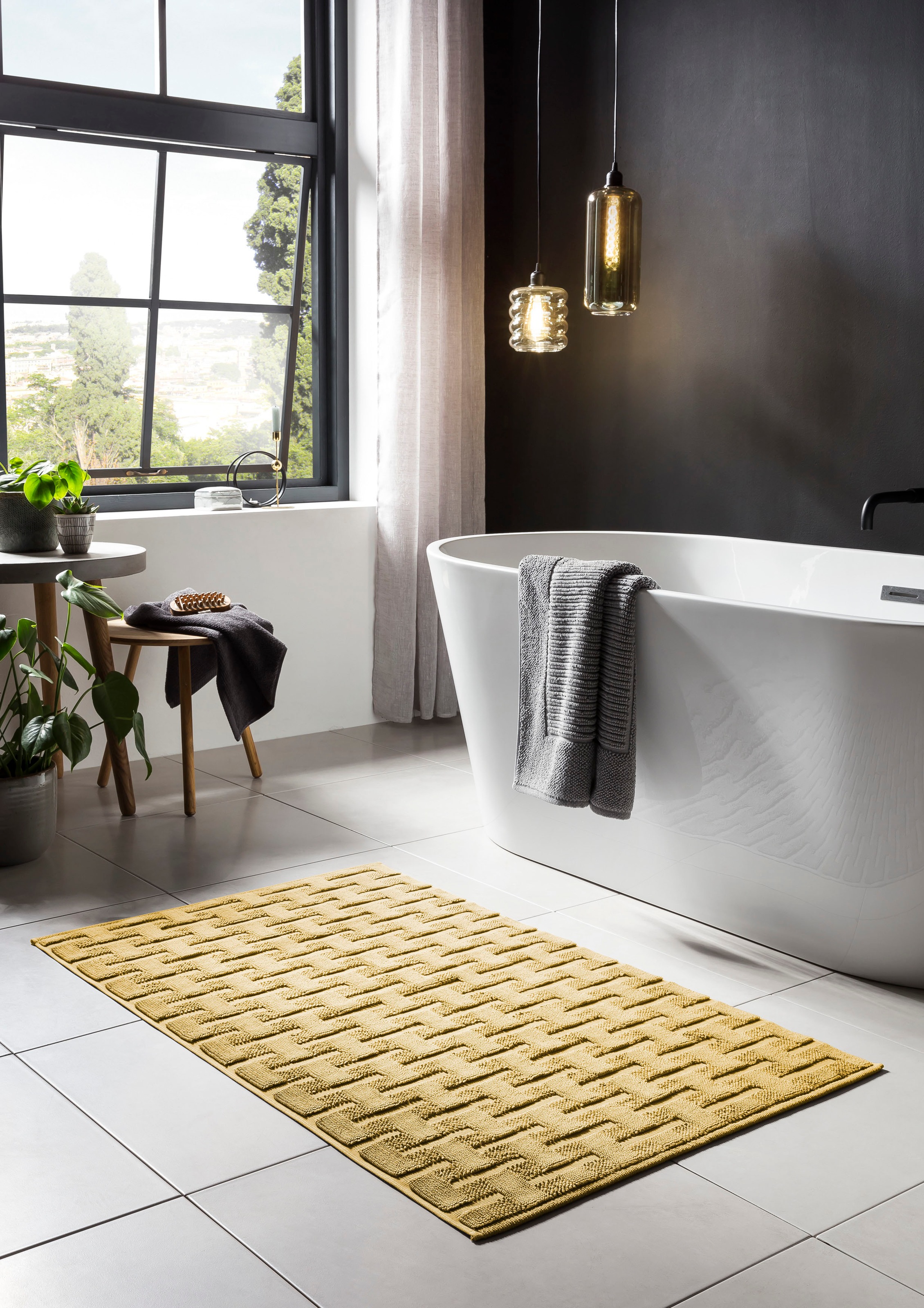done.® Badematte »Delia«, rutschhemmend beschichtet, fußbodenheizungsgeeign günstig online kaufen