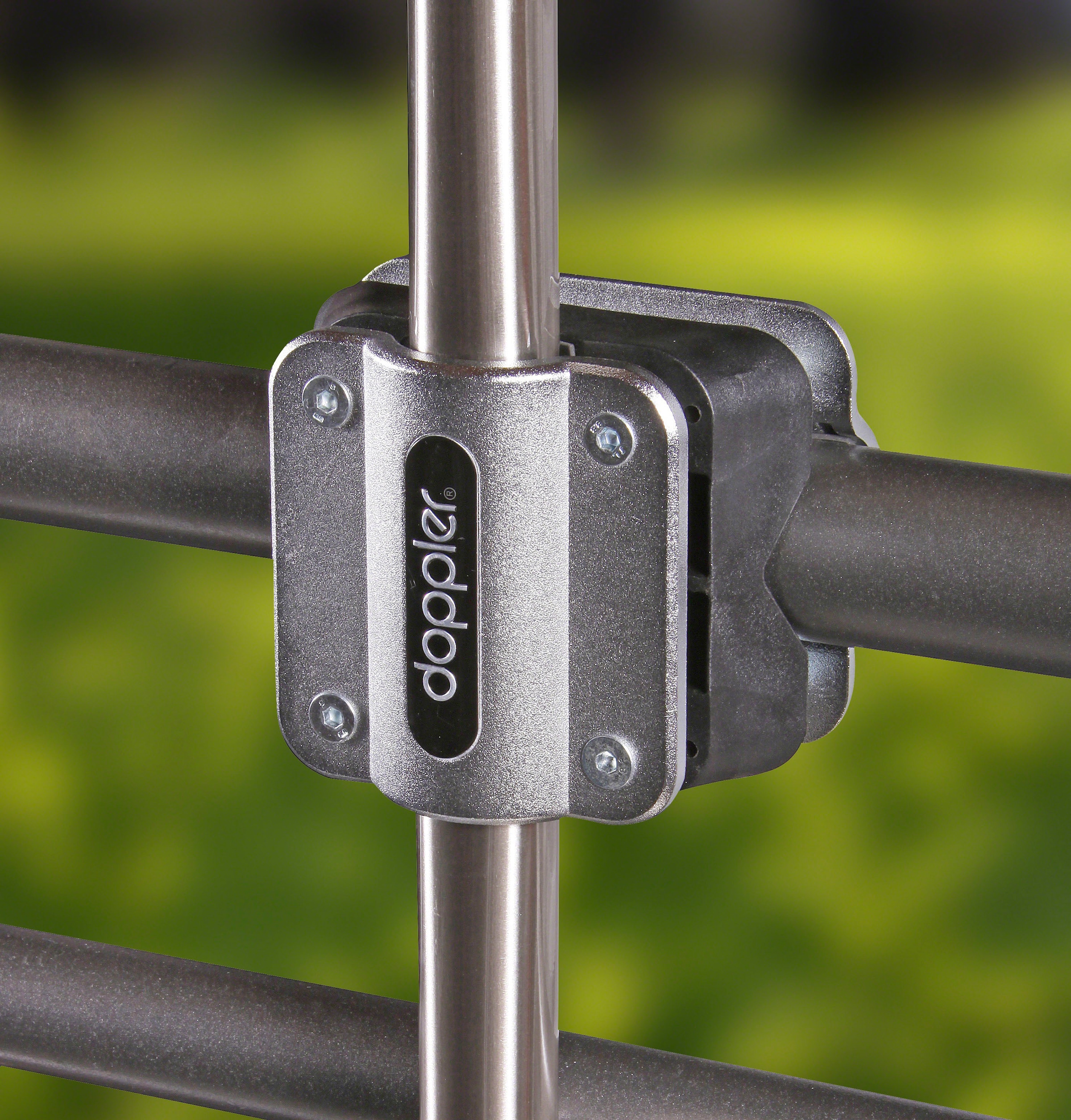 doppler® Schirmhalter »Vario, TOPSELLER!«, (1 tlg.), Balkonklammer zur stabilen Befestigung am Balkongeländer