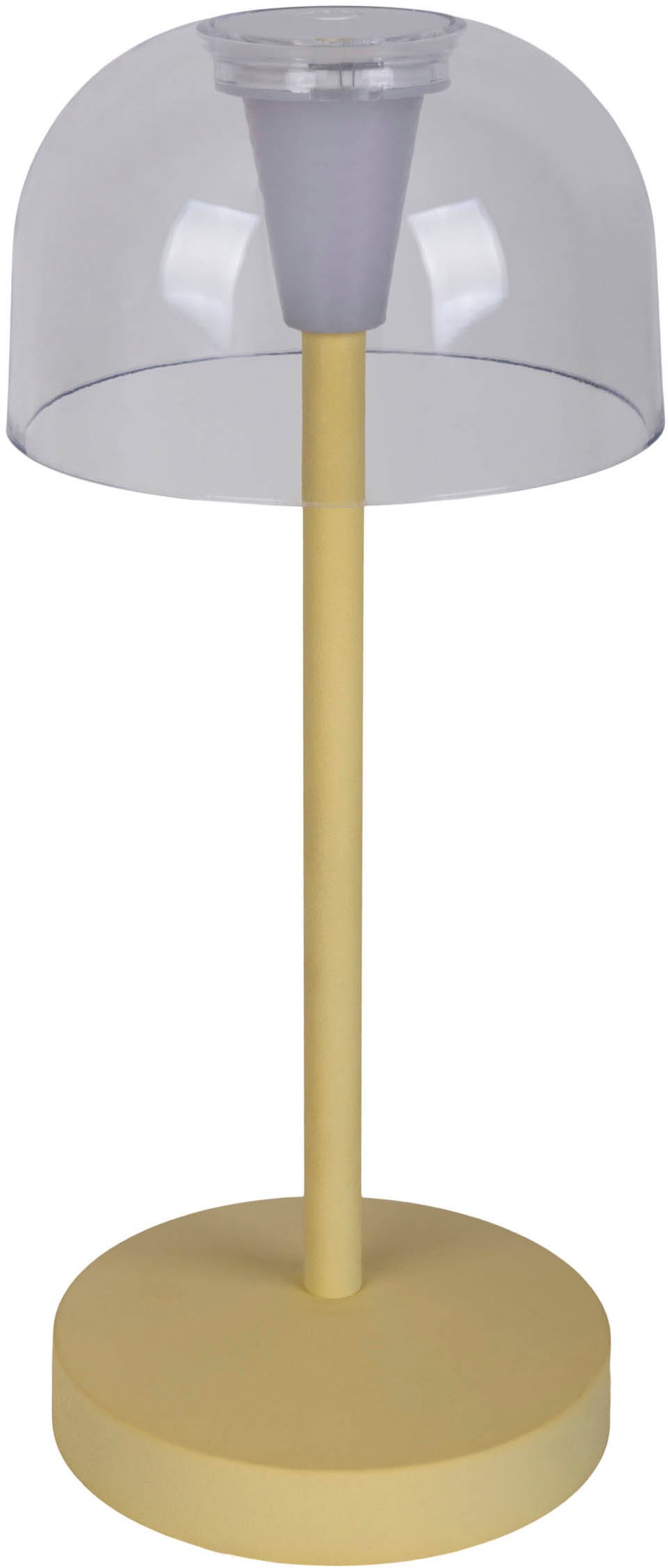näve LED Tischleuchte »Gomba 18,5 cm«, 2er-Set, Leuchtmittel LED-Modul | LED fest integriert, über USB-Kabel aufladbar, Memoryfunktion, stufenlos dimmbar