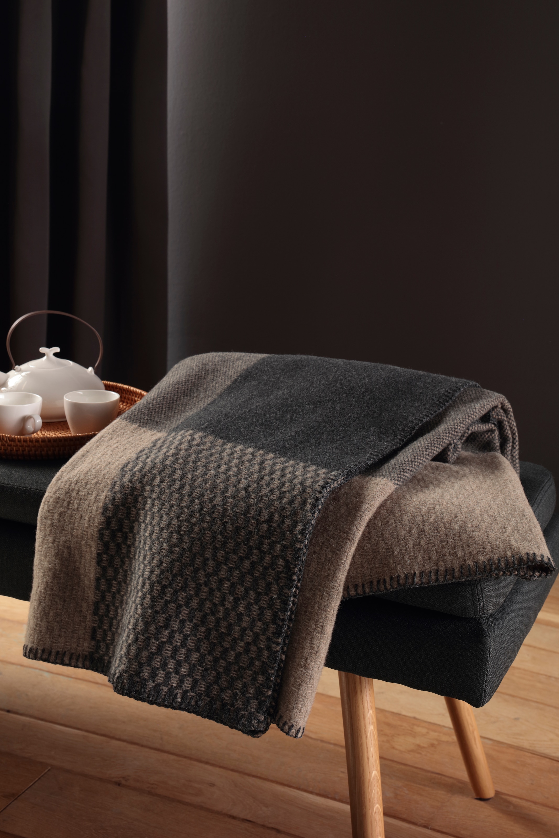 Biederlack Wolldecke »Wolldecke Merino«, mit 100% Merinowolle