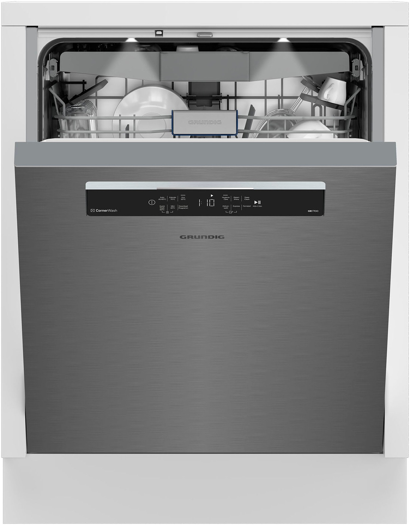Grundig Unterbaugeschirrspüler »GNUP4510XCW 7696701677«, 14 Maßgedecke