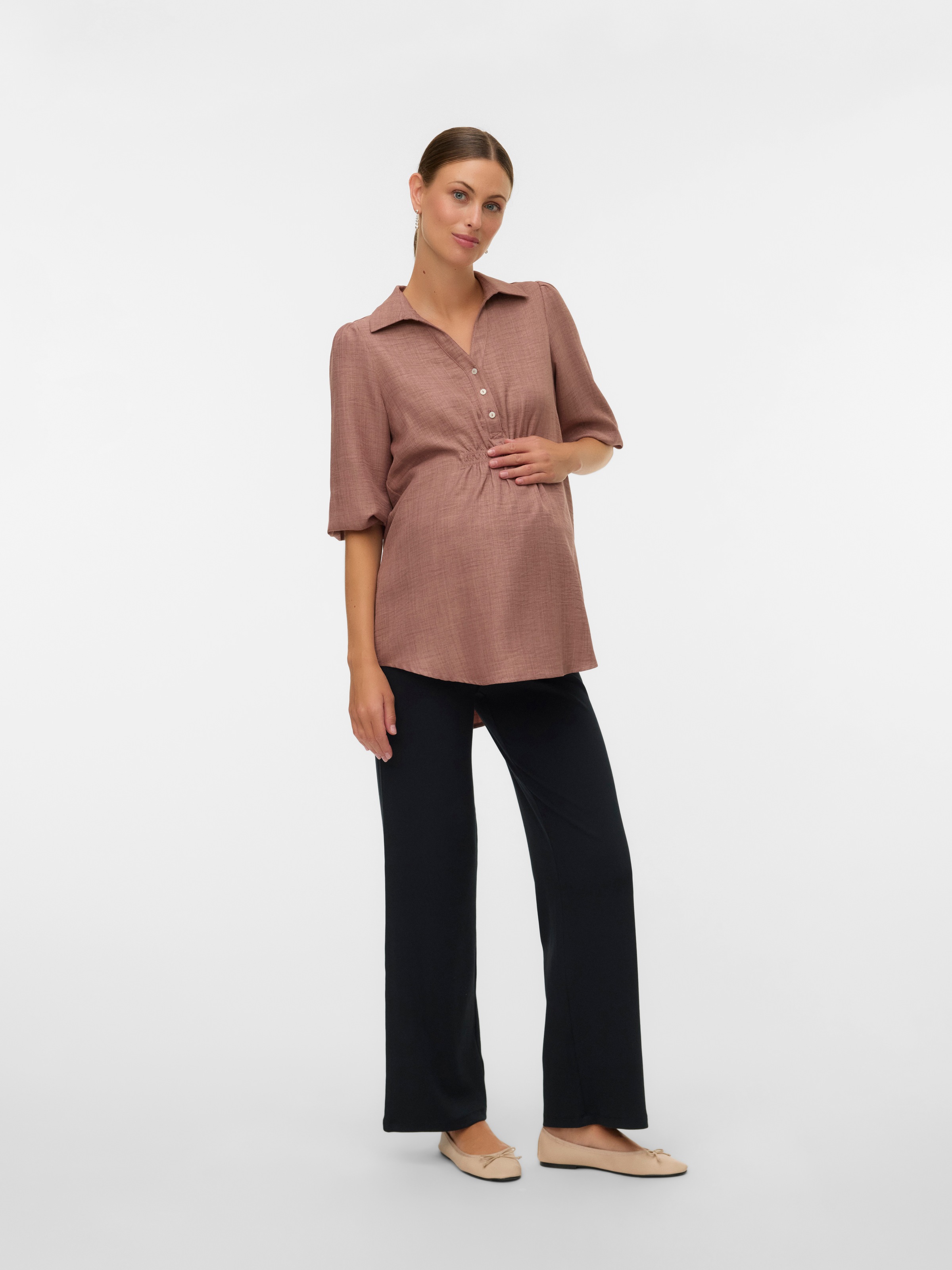 Mamalicious Umstandshose »MLEMILY JRS HW RELAXED LEGGINGS NOOS«