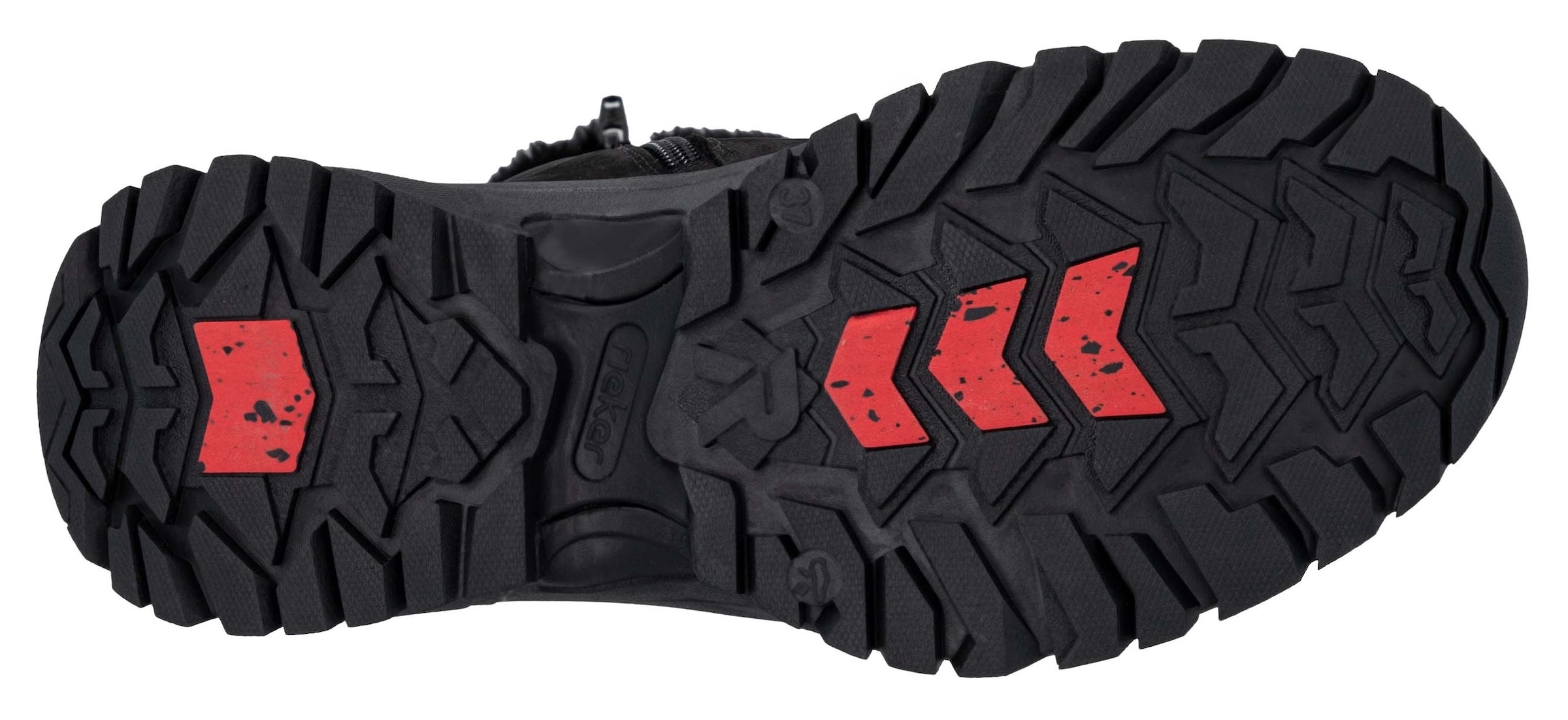 RIEKER Sport Winterstiefel, Snowboots, Winterboots mit wasserabweisender TEX-Membrane