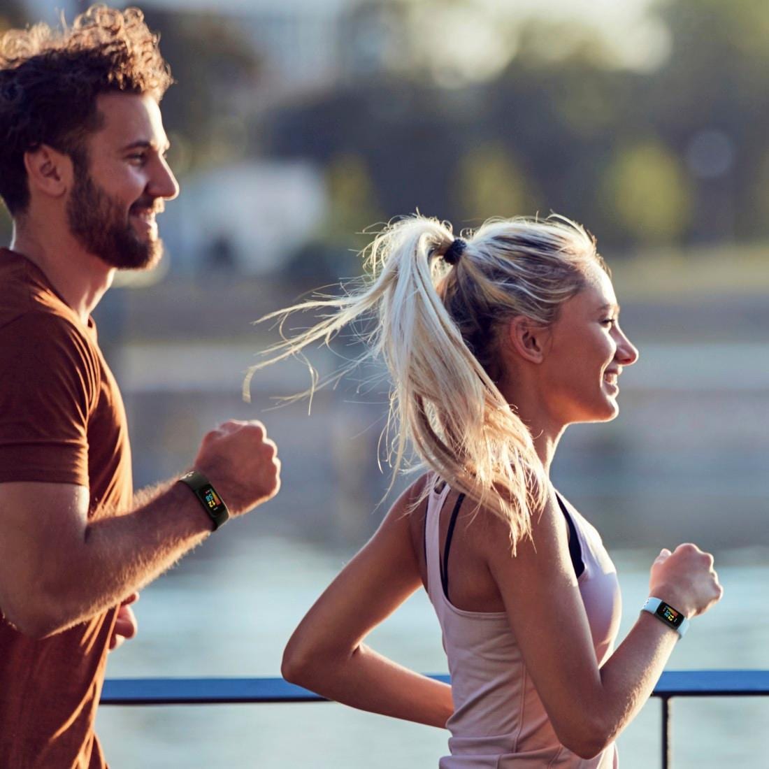 Hama Smartwatch-Armband »Sportarmband für Raten atmungsaktives auf kaufen Fitbit 5, Uhrenarmband« Charge