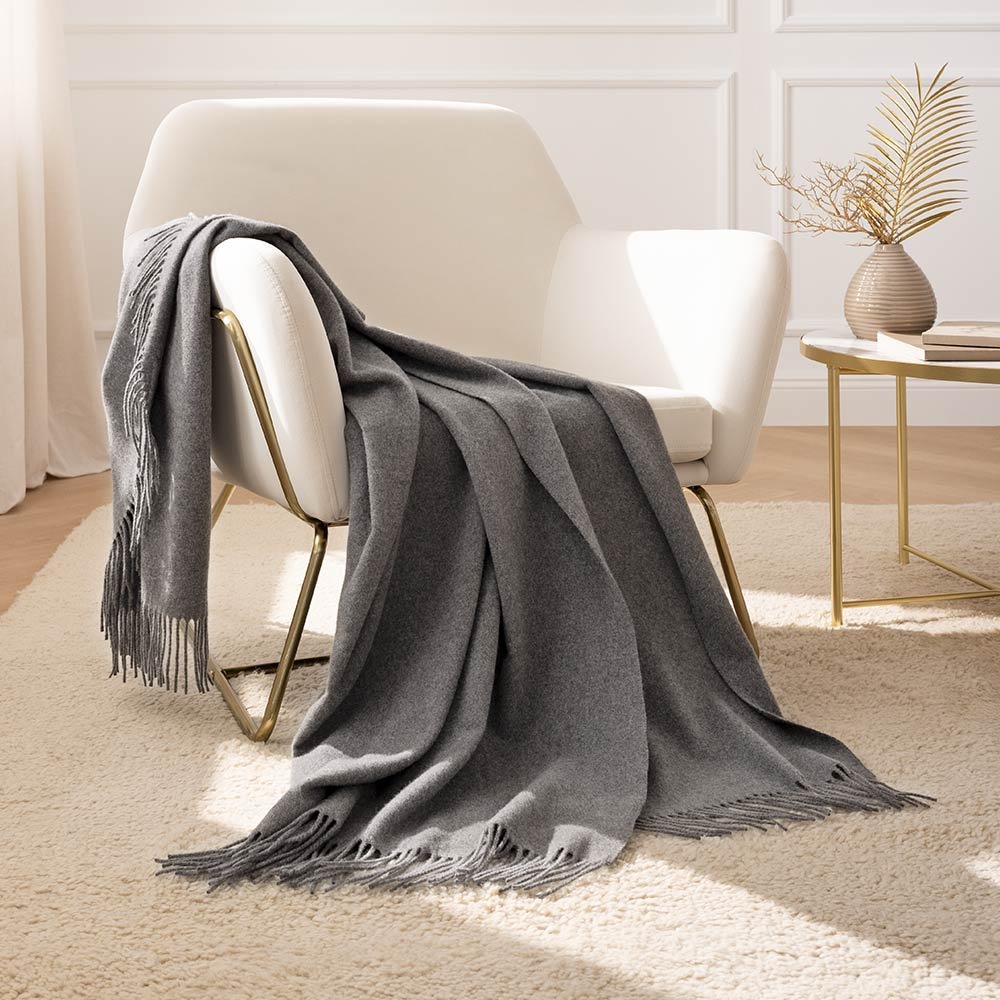 Estella Wohndecke »Monte Vigino« 100% Cashmere: Luxus pur, weich und langlebig