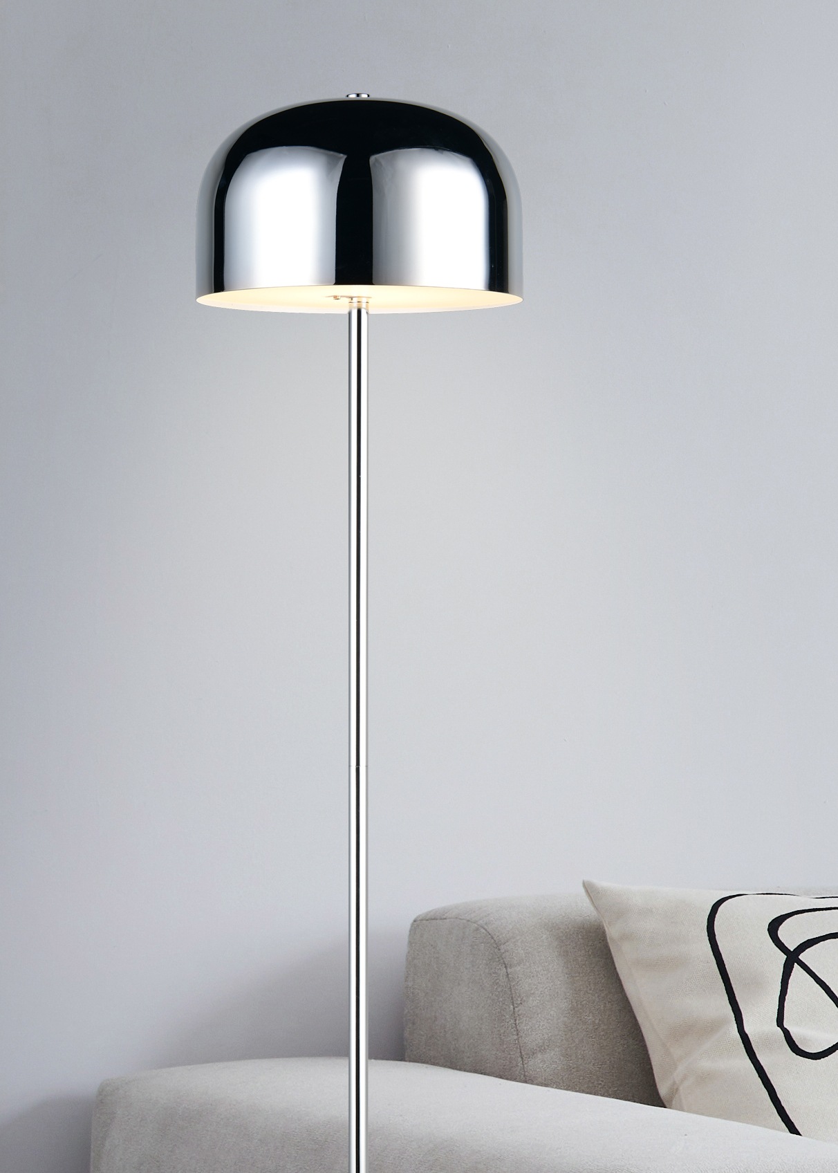 REALITY Leuchten LED Stehlampe »JEFF, Akku LED Stehleuchte mit USB, 2,5W 250 Lumen 3000K warmweiß« LED-Board 1 Stk. Warmweiß Akku LED Stehlampe mit Touchdimmer, USB-Anschluss Höhe max 147 cm