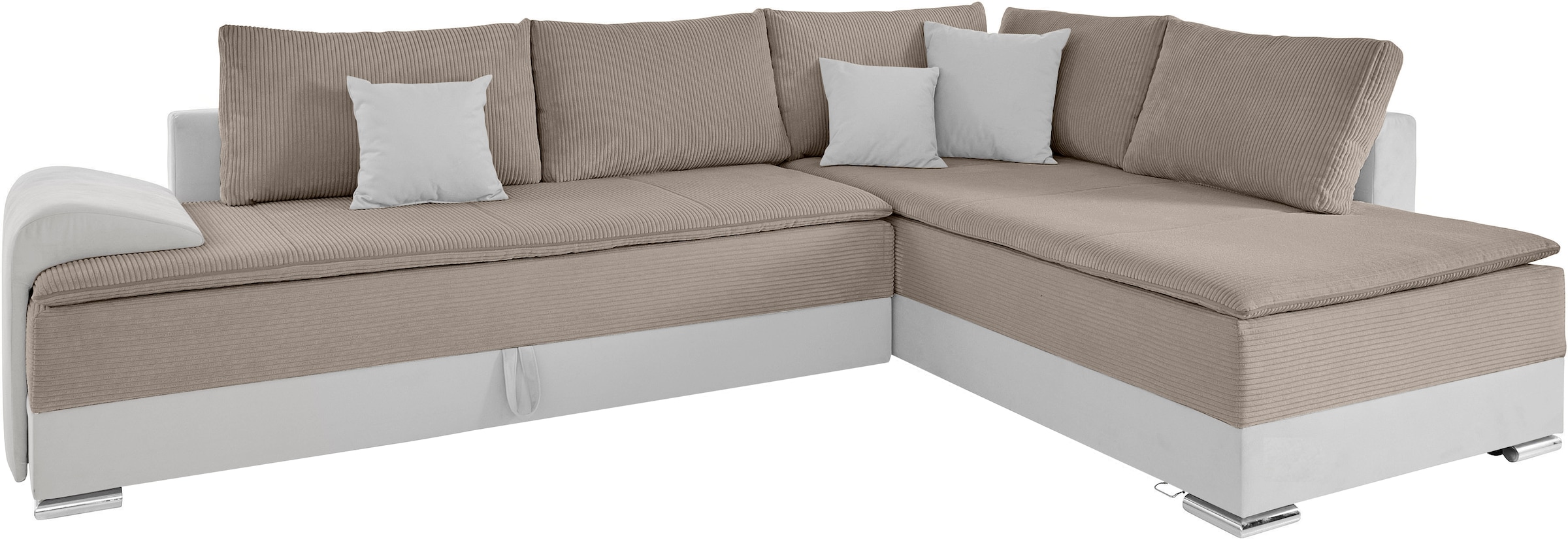 INOSIGN Ecksofa »Night & Day L-Form«, mit Boxspring Bettfunktion 180x200 cm günstig online kaufen