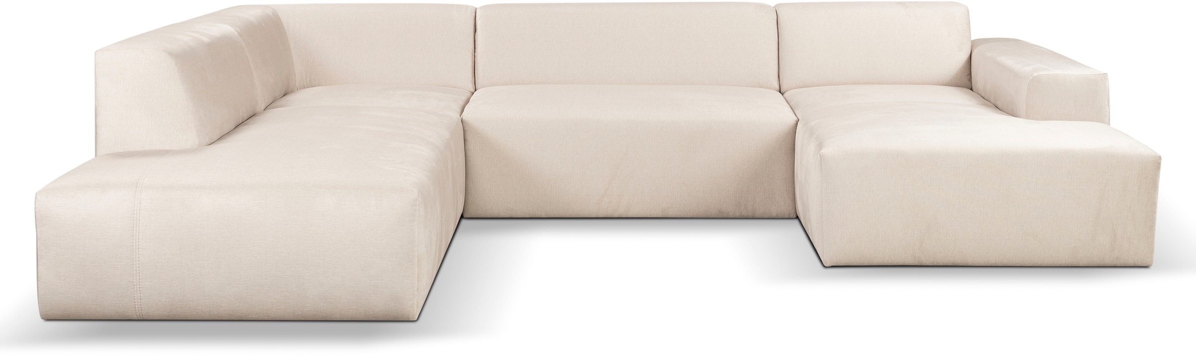 WERK2 Wohnlandschaft "Zeus viel Platz, Breite 330cm, modern und zeitlos, U- günstig online kaufen