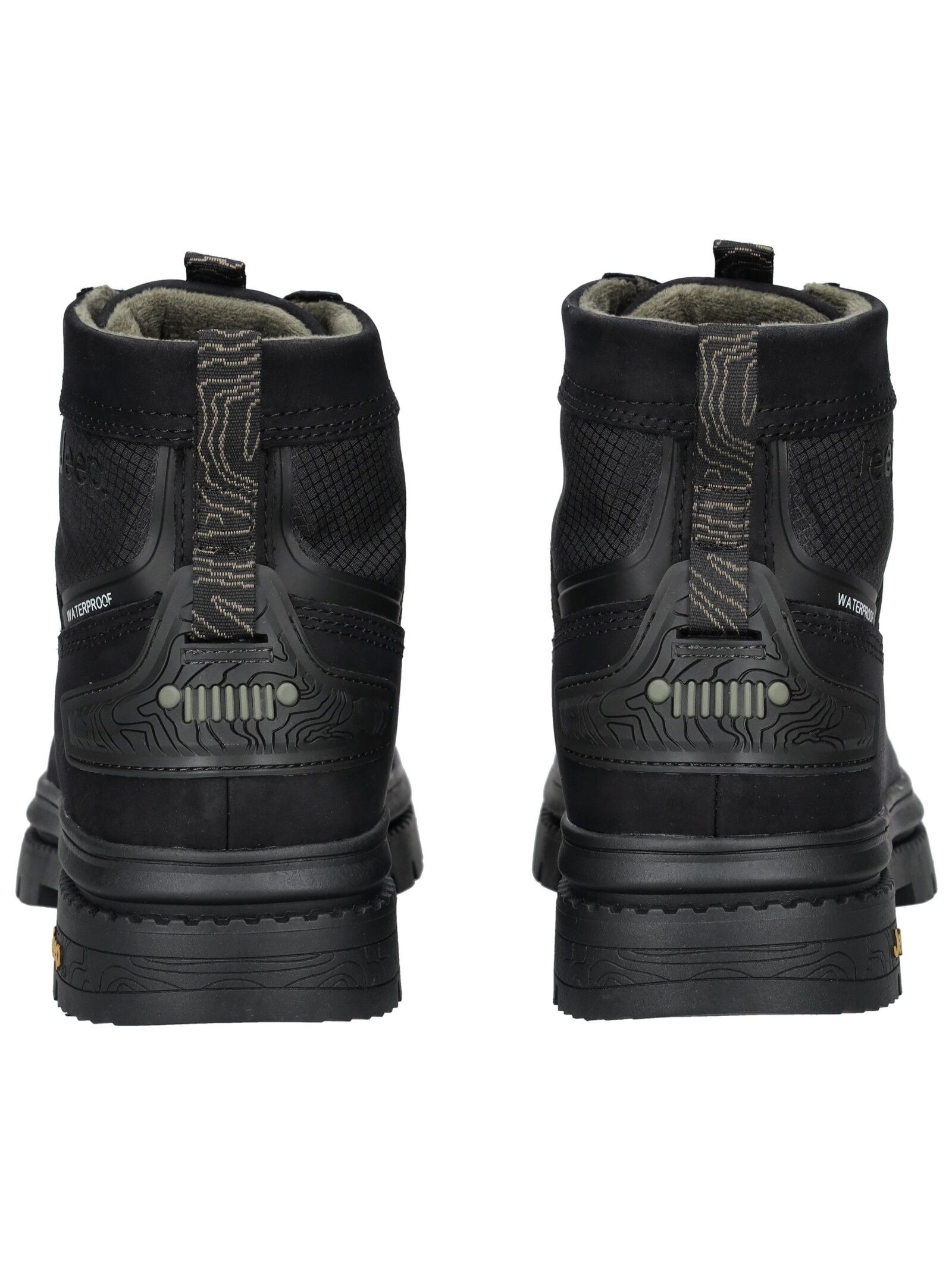 Jeep Schnürstiefelette »Jeep Stiefelette Leder/Textil«