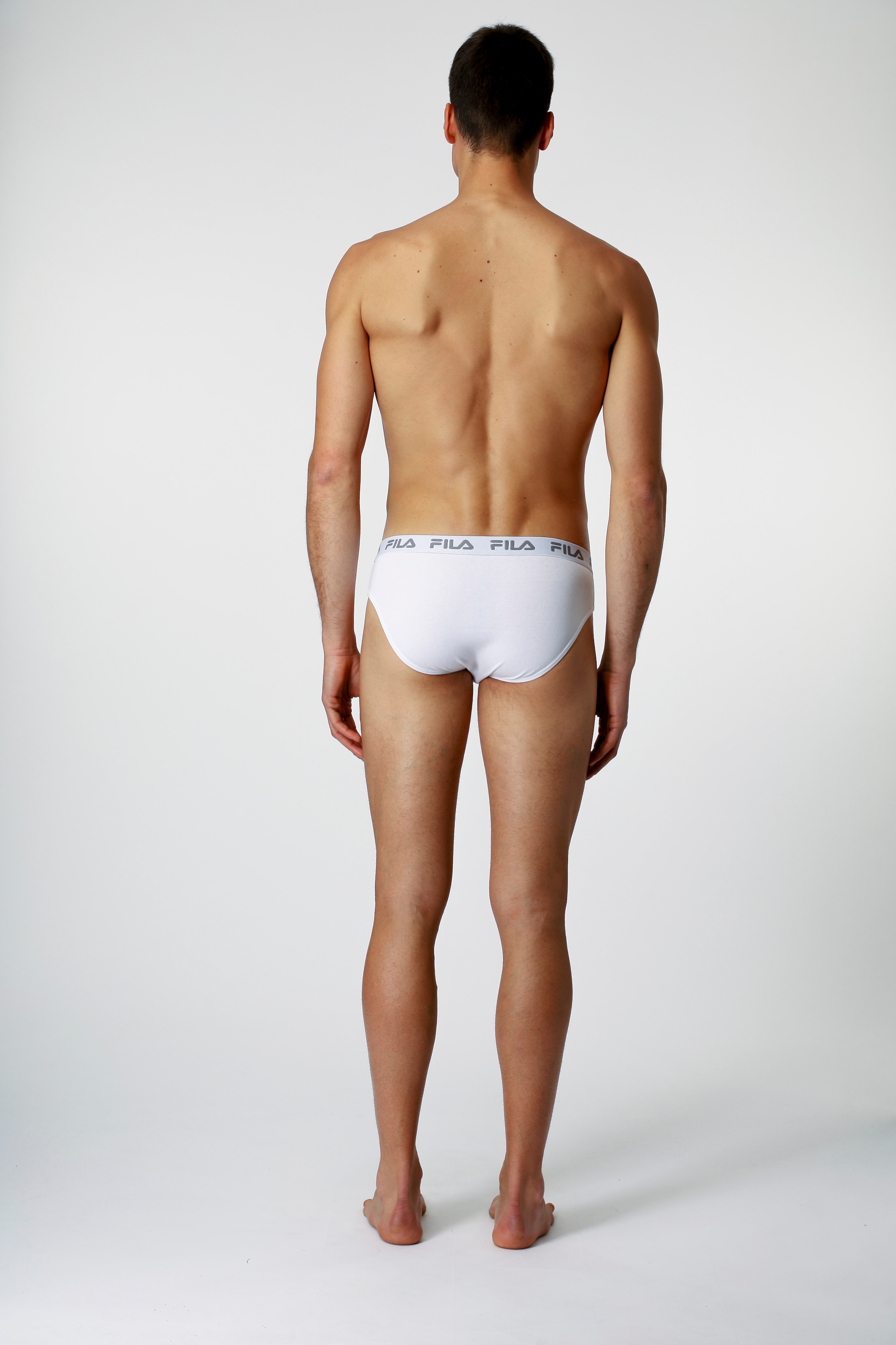 Fila Slip »MAN BRIEF«, (3er Pack), elastischer Logobund