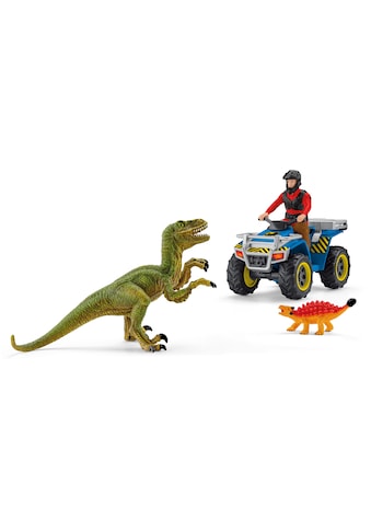 Schleich® Spielzeug-Quad »Dinosaurs, Flucht auf Quad vor Velociraptor (41466)«, (Set),... kaufen