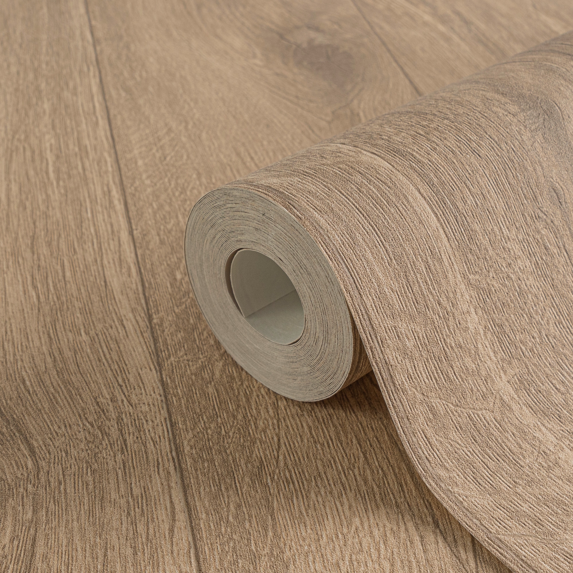 living walls Vliestapete »Best of Wood`n Stone«, Holz-realistisch-gestreift, Tapete Holzoptik Tapeten Wohnzimmer Schlafzimmer Küche modern Design