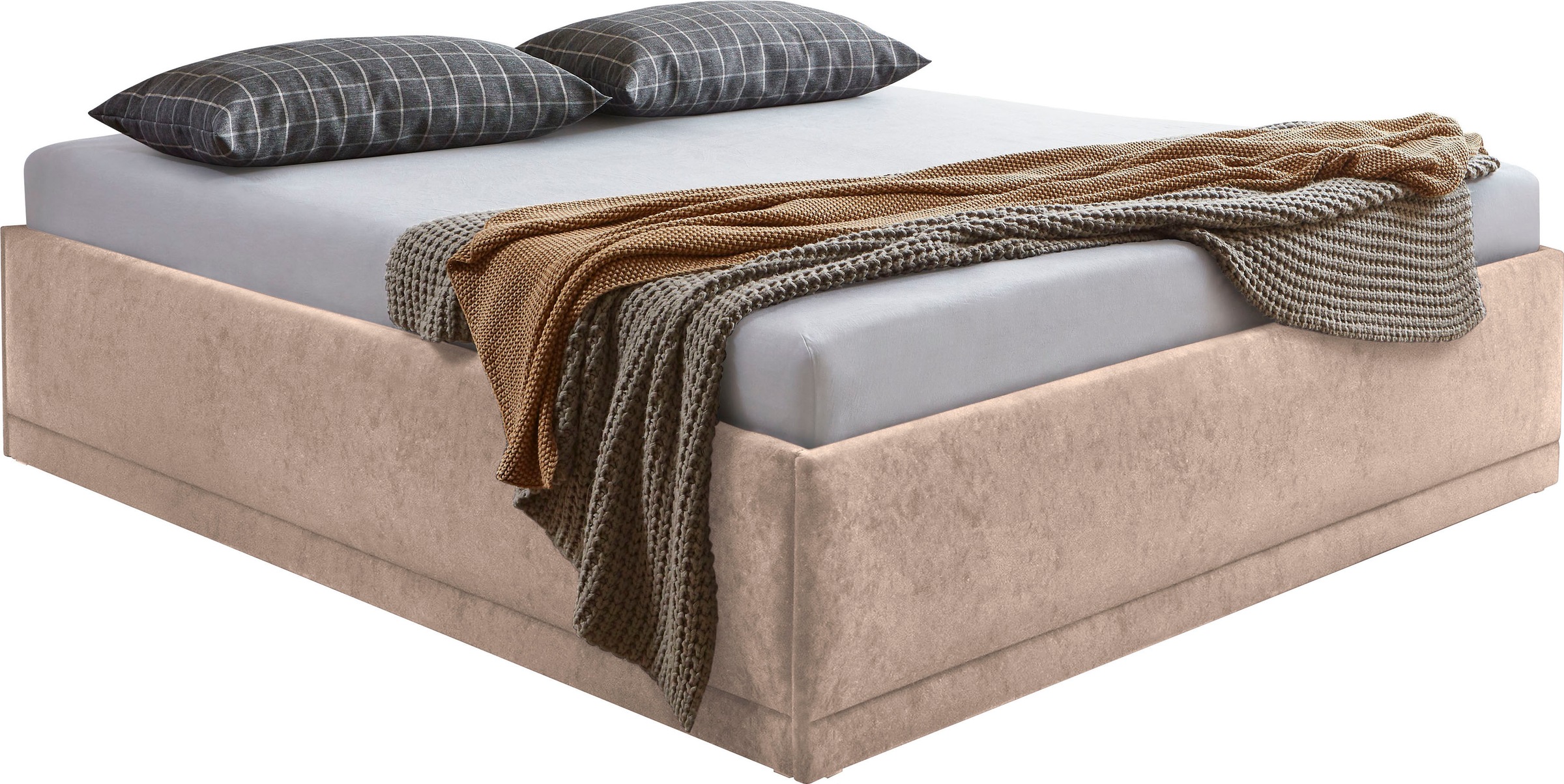 Westfalia Schlafkomfort Polsterbett "Texel" Standardhöhe mit Zierkissen, Be günstig online kaufen