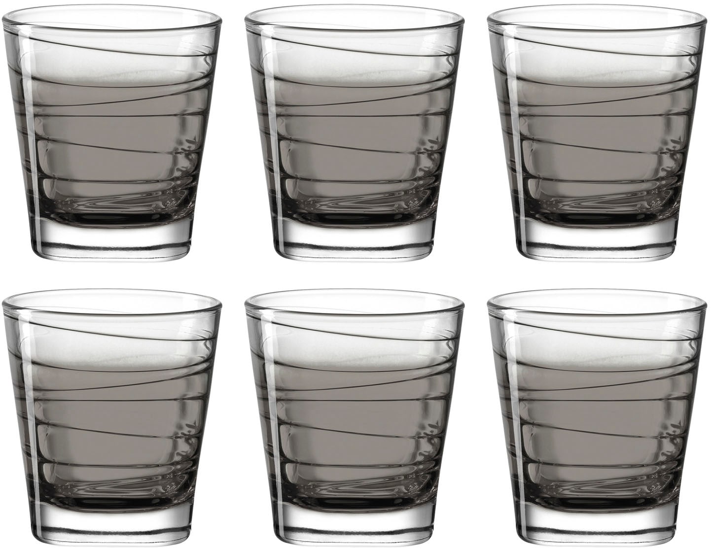 LEONARDO Gläser-Set »VARIO STRUTTURA«, (Set, 6 tlg.), 250 ml, 6-teilig günstig online kaufen