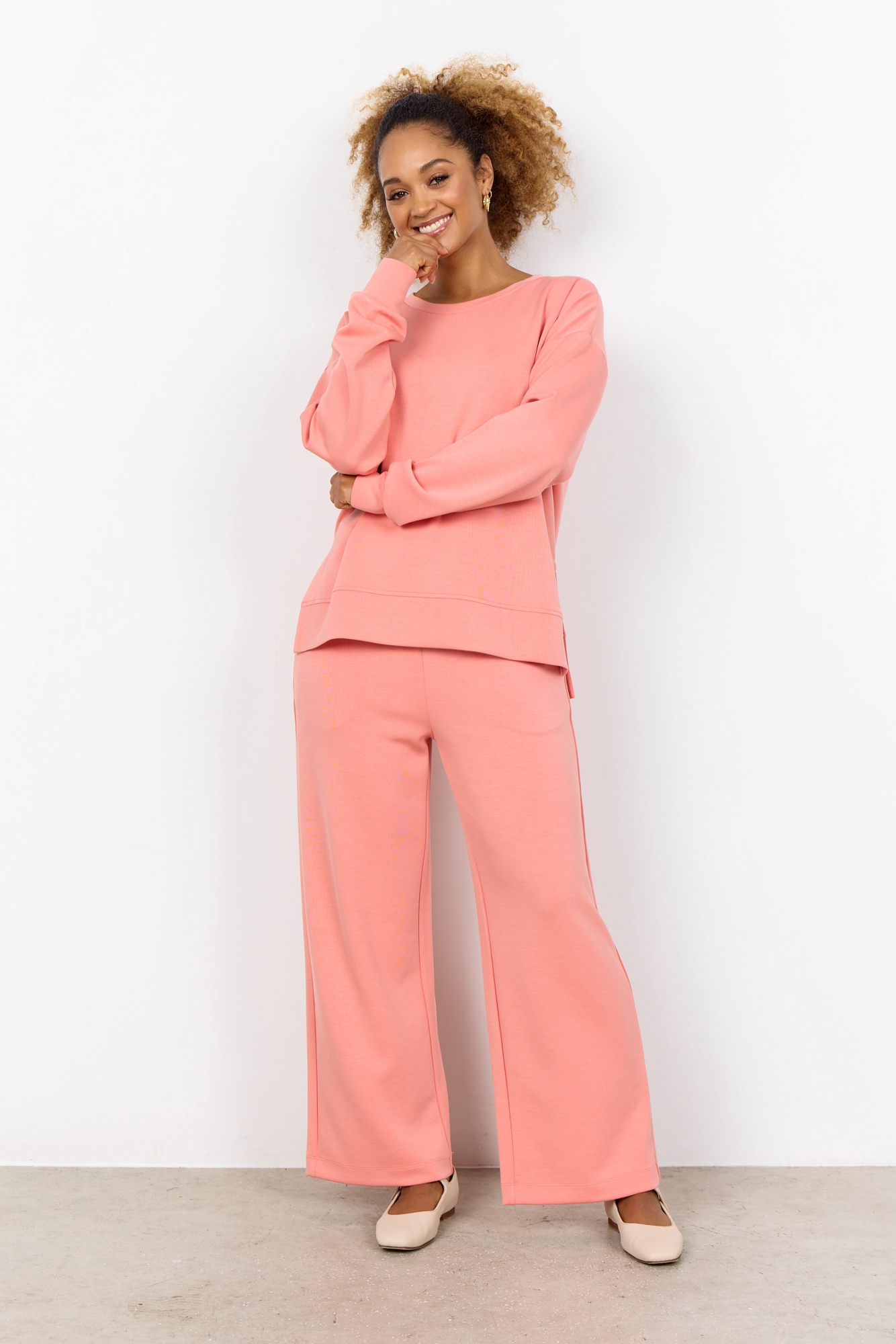 soyaconcept Sweatshirt »SC-BANU 164«, aus glatter Modal Qualität für ein angenehmes Tragegefühl
