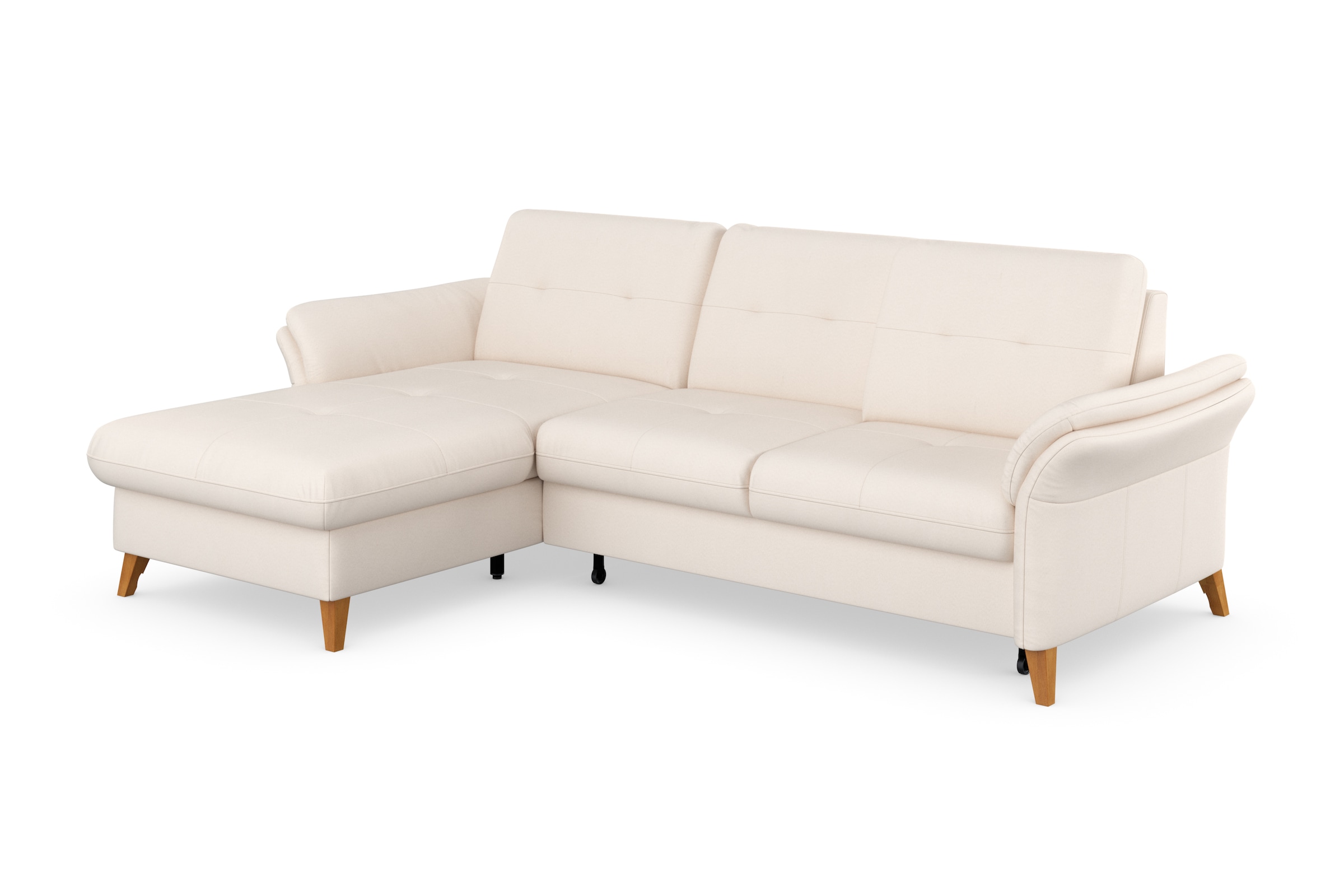 sit&more Ecksofa »Göteborg«, Sitztiefenverstellung und Federkern, wahlweise mit Bettfunktion