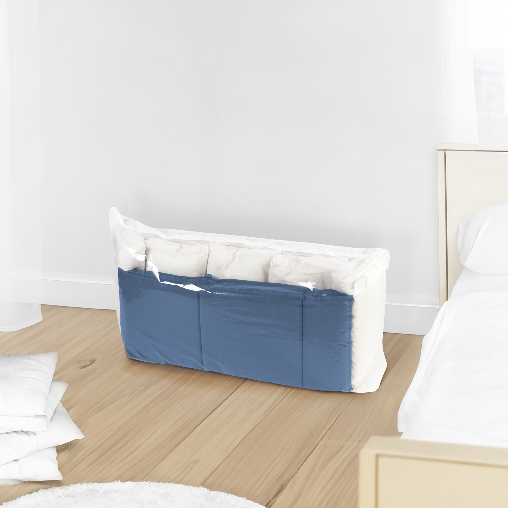WENKO Vakuumierbeutel »Vakuum Jumbo Cube XXL«, extra großer Vakuumbeutel für Kleidung, Gartenpolster & Bettdecken