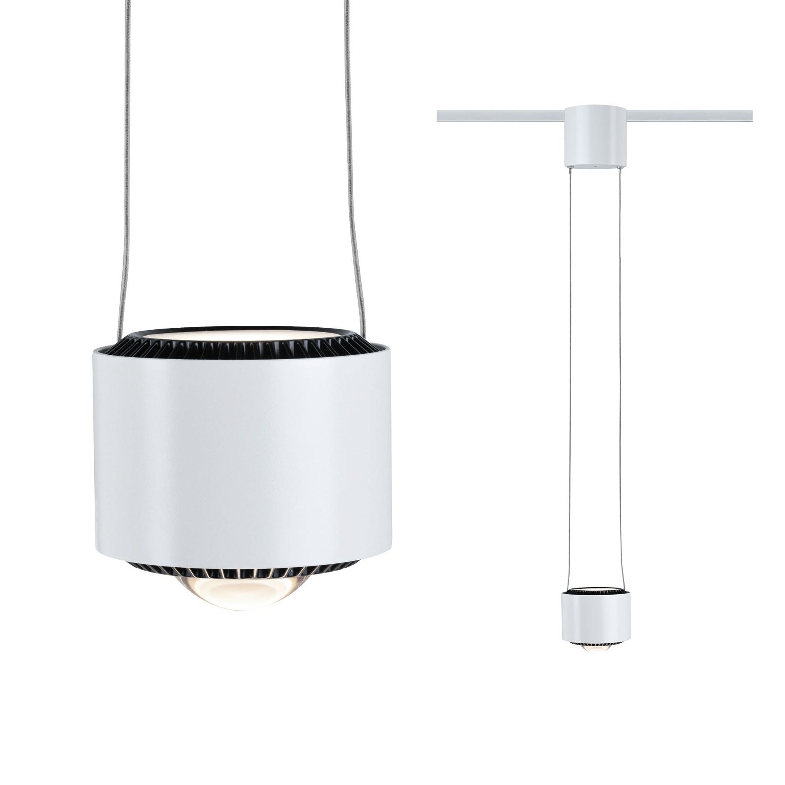 Paulmann Schienensystem-Leuchten »URail Pendel Aldan 860lm/460lm 8,5W 2700K günstig online kaufen
