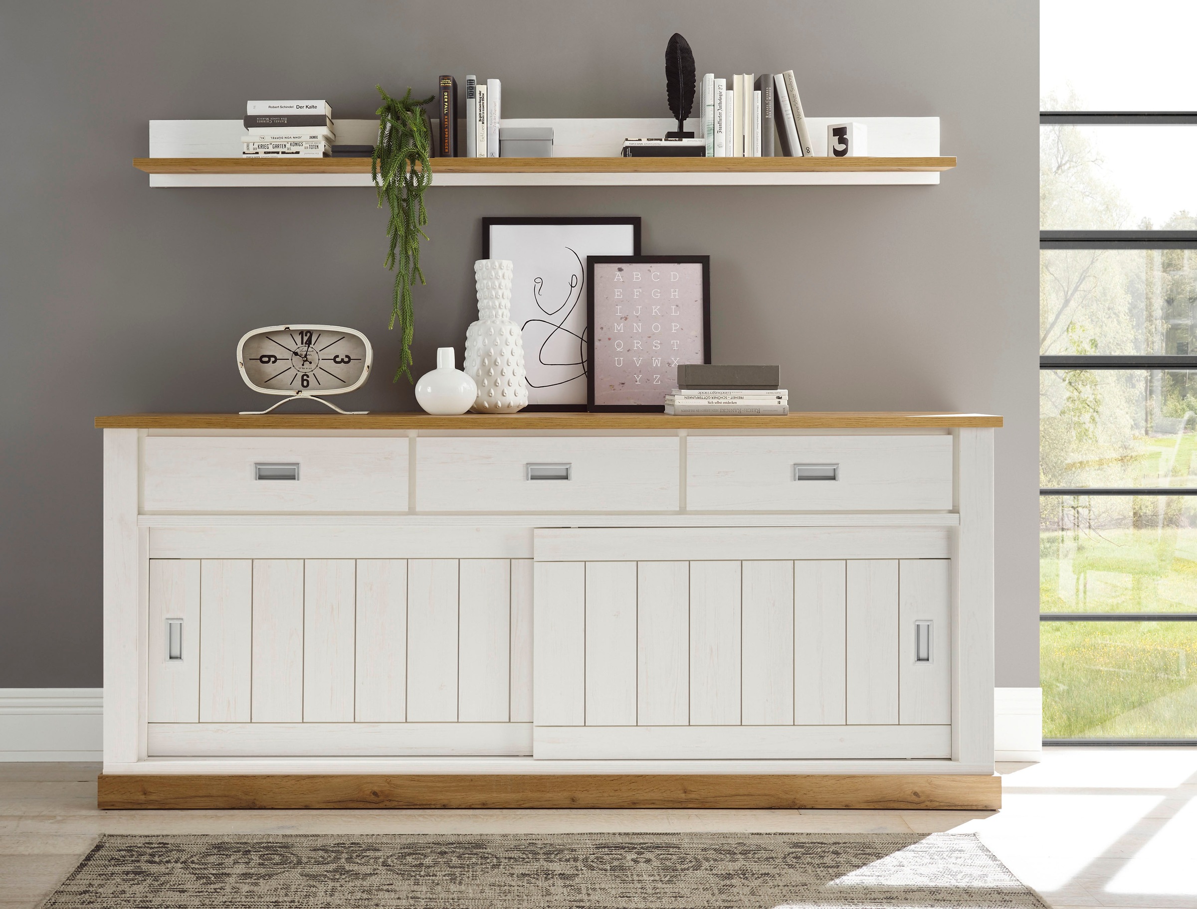 Home affaire Wandregal »ORLANDO«, Breite ca. 215 cm