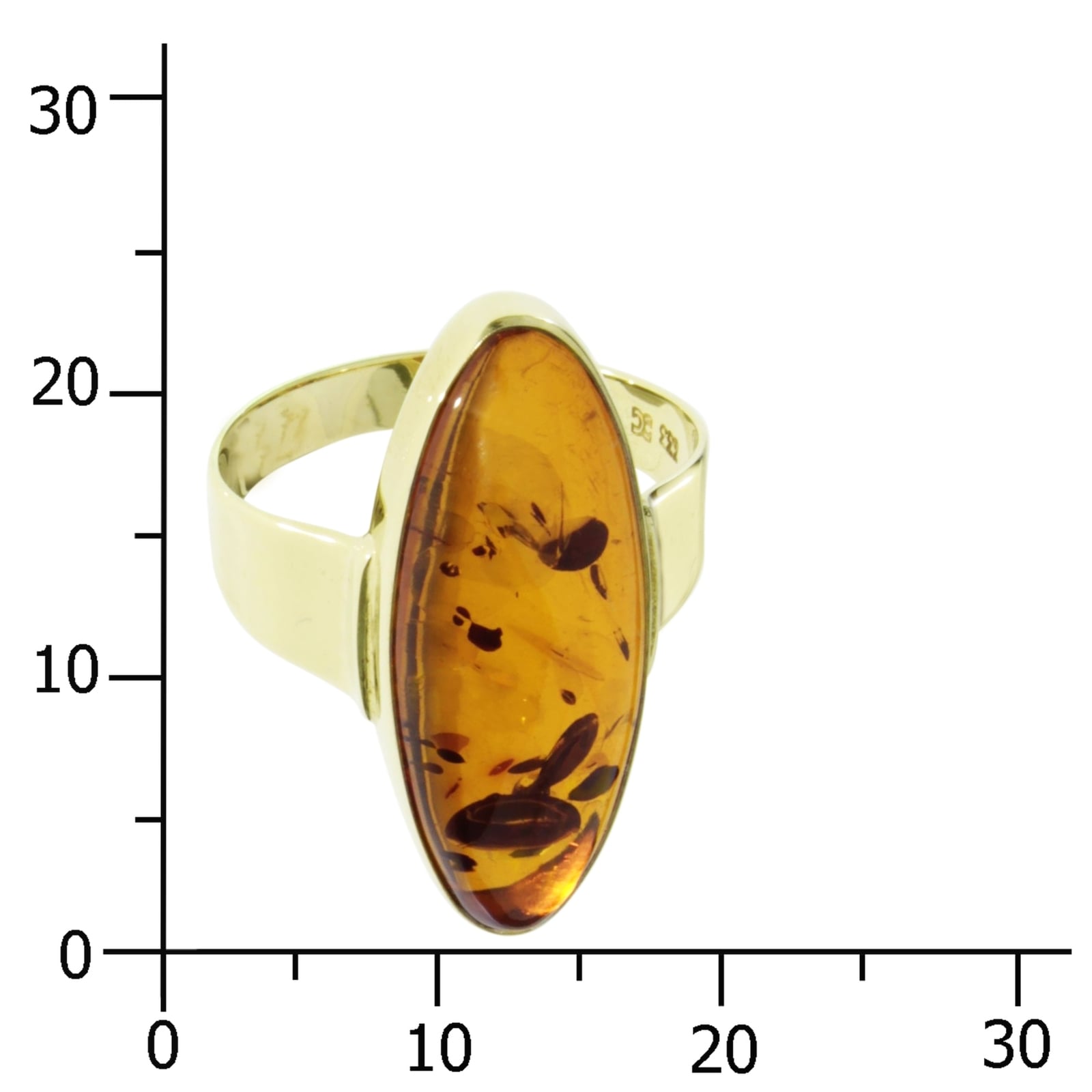 OSTSEE-SCHMUCK Fingerring »Ostsee-Schmuck Ring Classic 26 x 10 Ring Classic 26 x 10«, (1 tlg.)