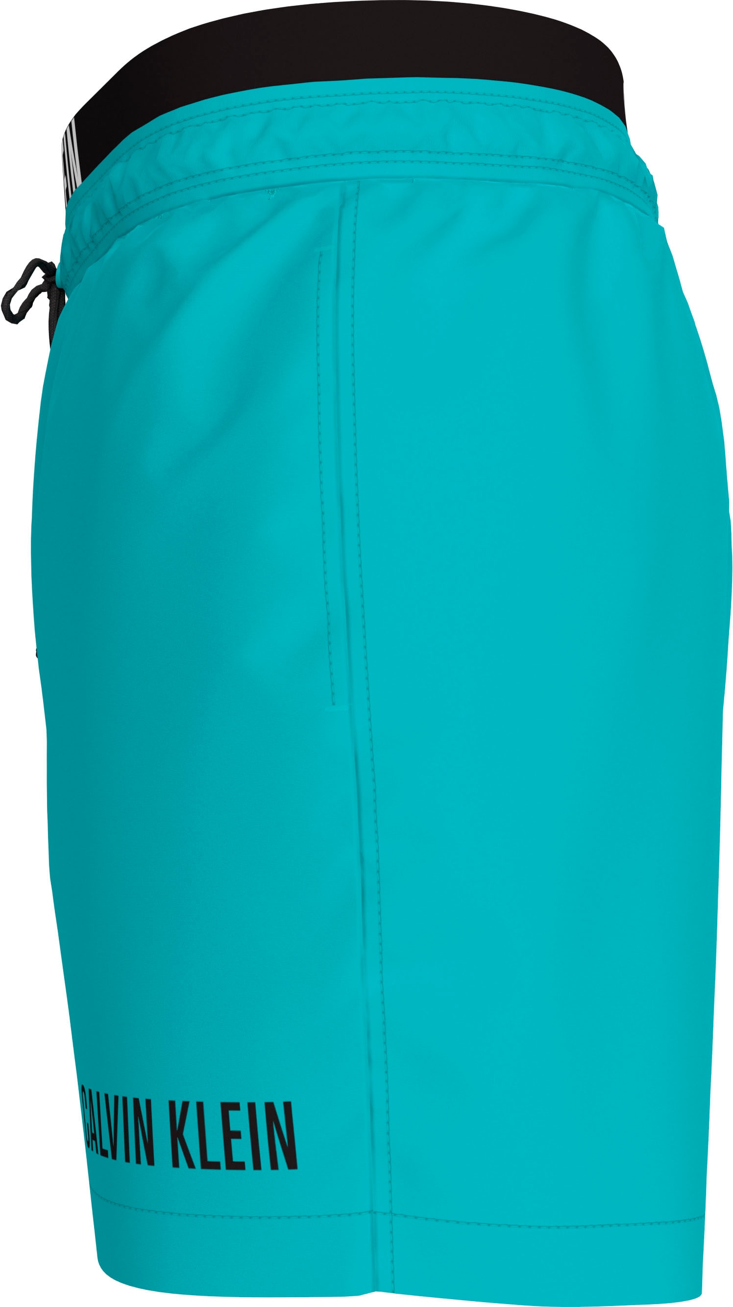 7. Bild von Calvin Klein Swimwear Badeshorts »MEDIUM DOUBLE WB«, mit doppeltem Bund