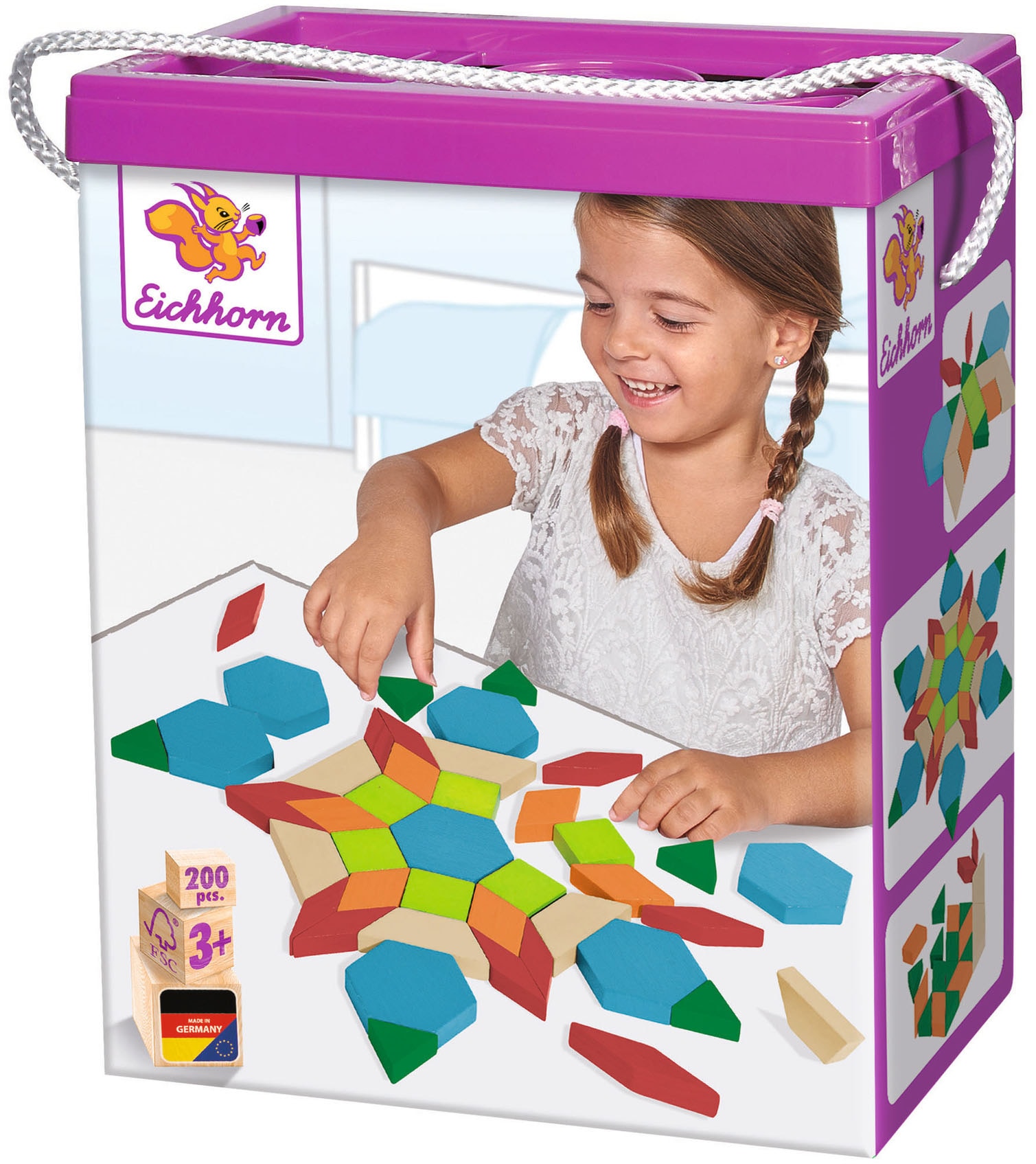 Eichhorn Lernspielzeug »Legespiel Mosaik«, Made in Germany, FSC®- schützt Wald - weltweit