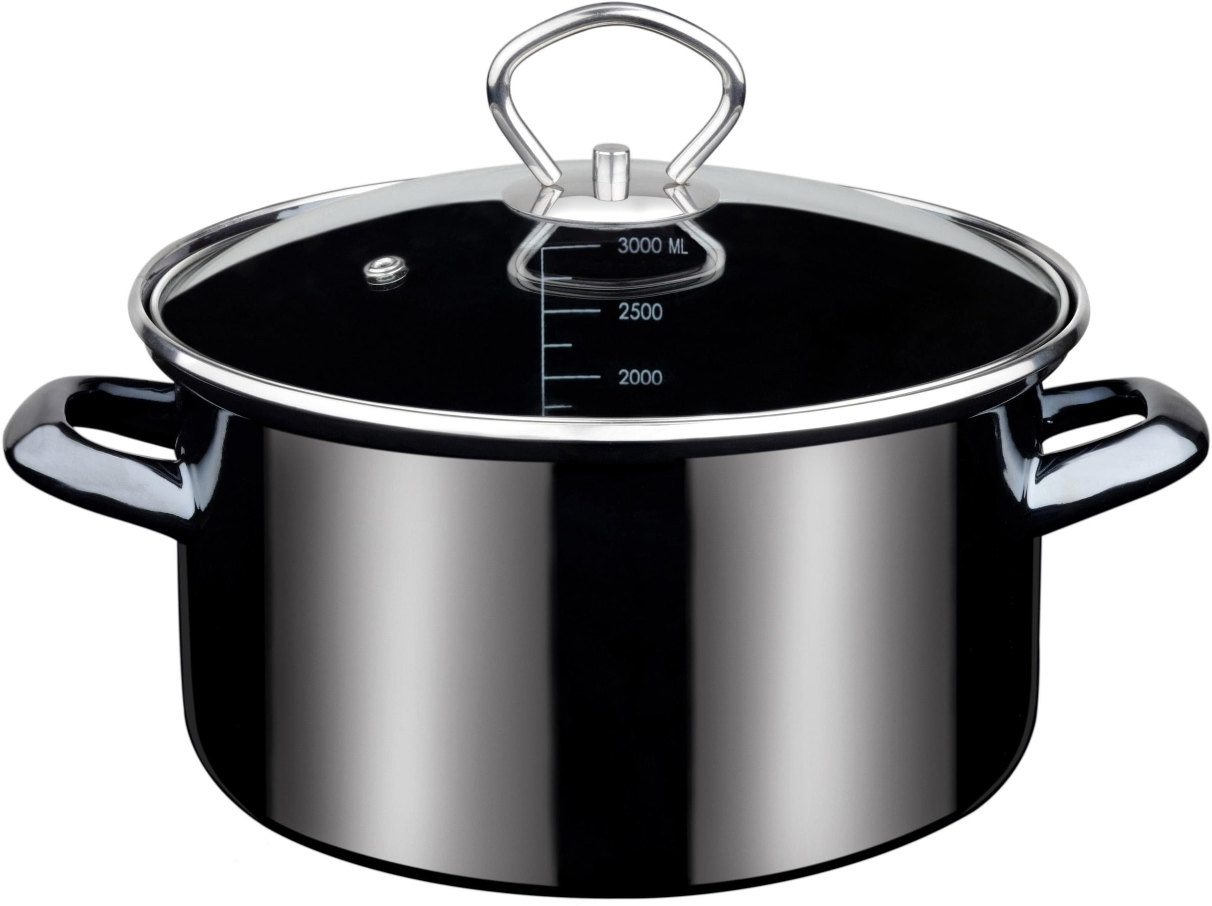 GSW Fleischtopf »Profi-Black-Star«, Stahl-Emaille, (1 tlg.), Induktion günstig online kaufen